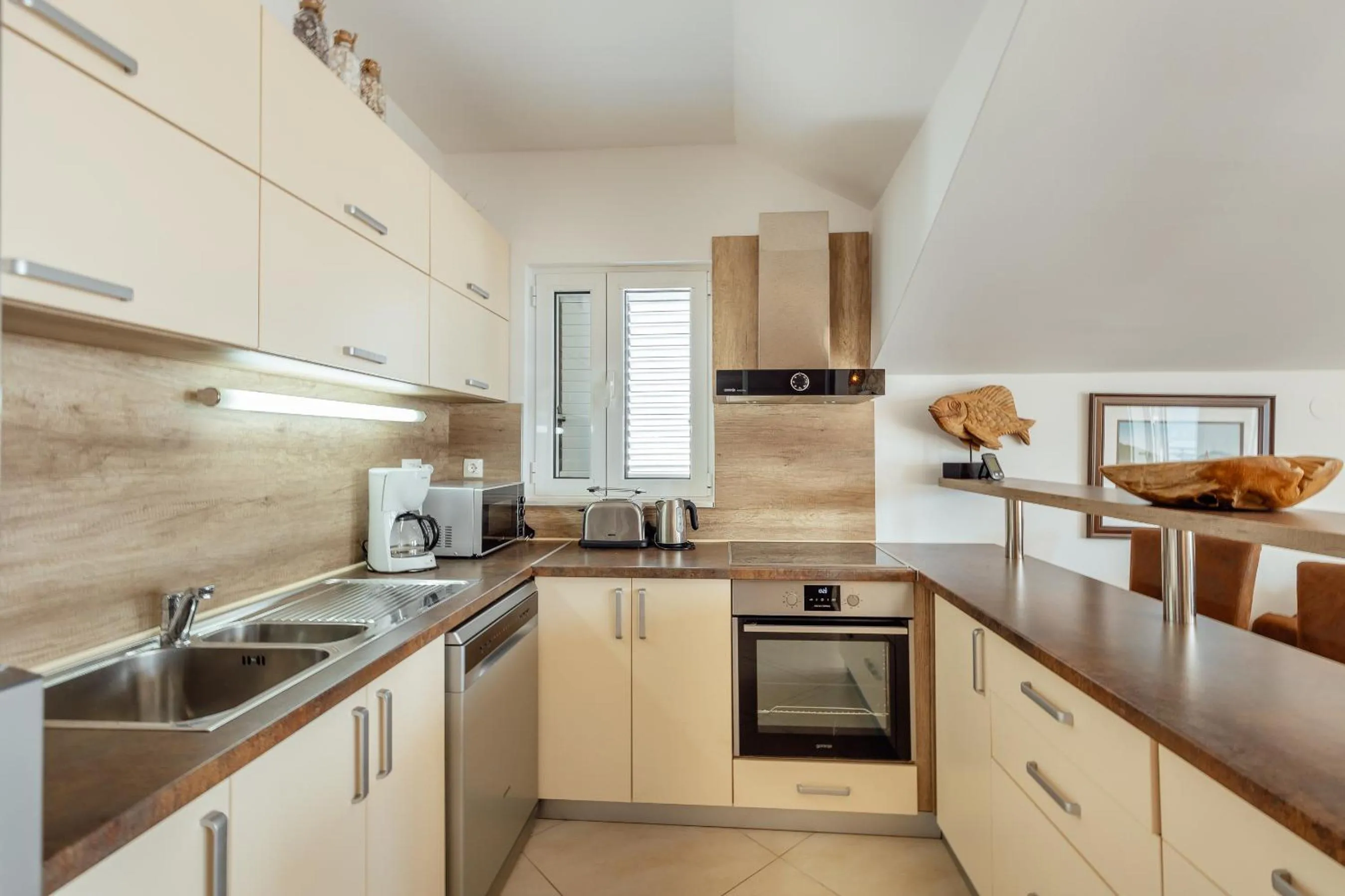 Kitchen or kitchenette in Apartment Penthouse Savina