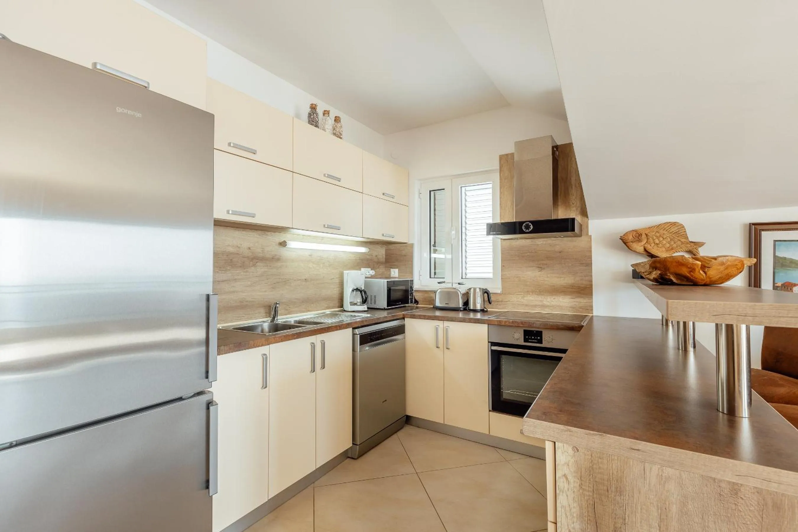 Kitchen or kitchenette in Apartment Penthouse Savina