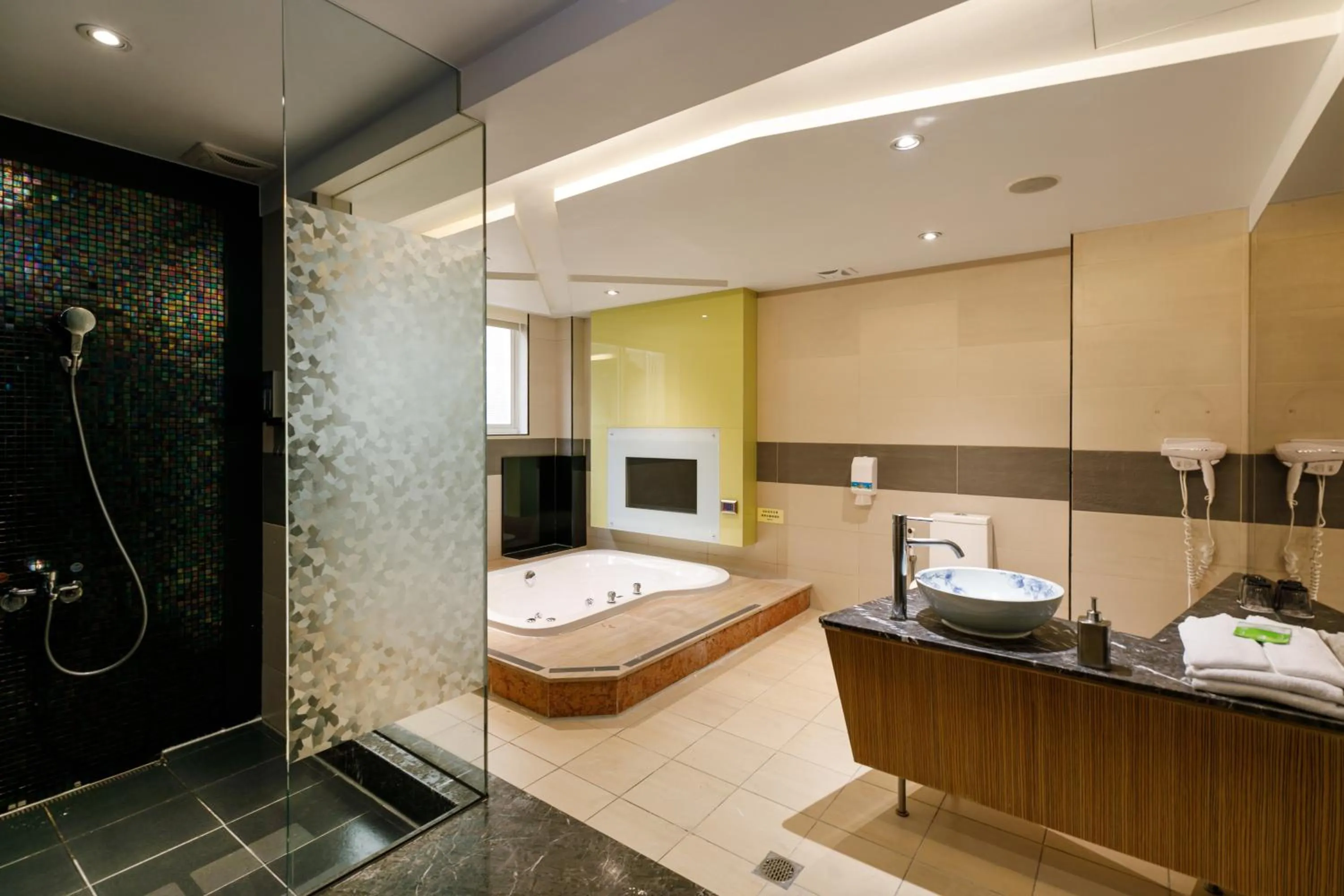 Bed in Surreal Motel