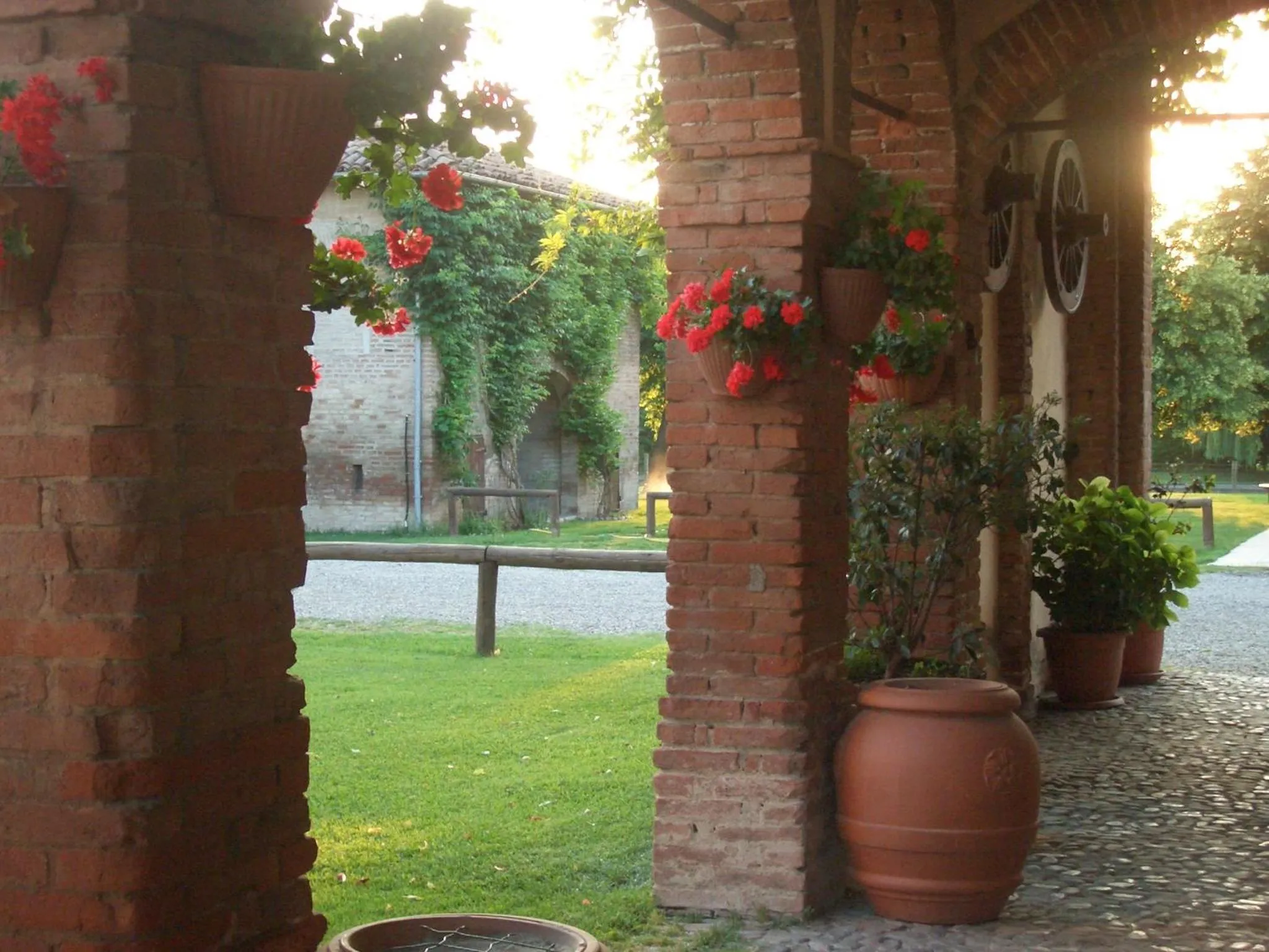 Facade/entrance in Agriturismo La Lupa