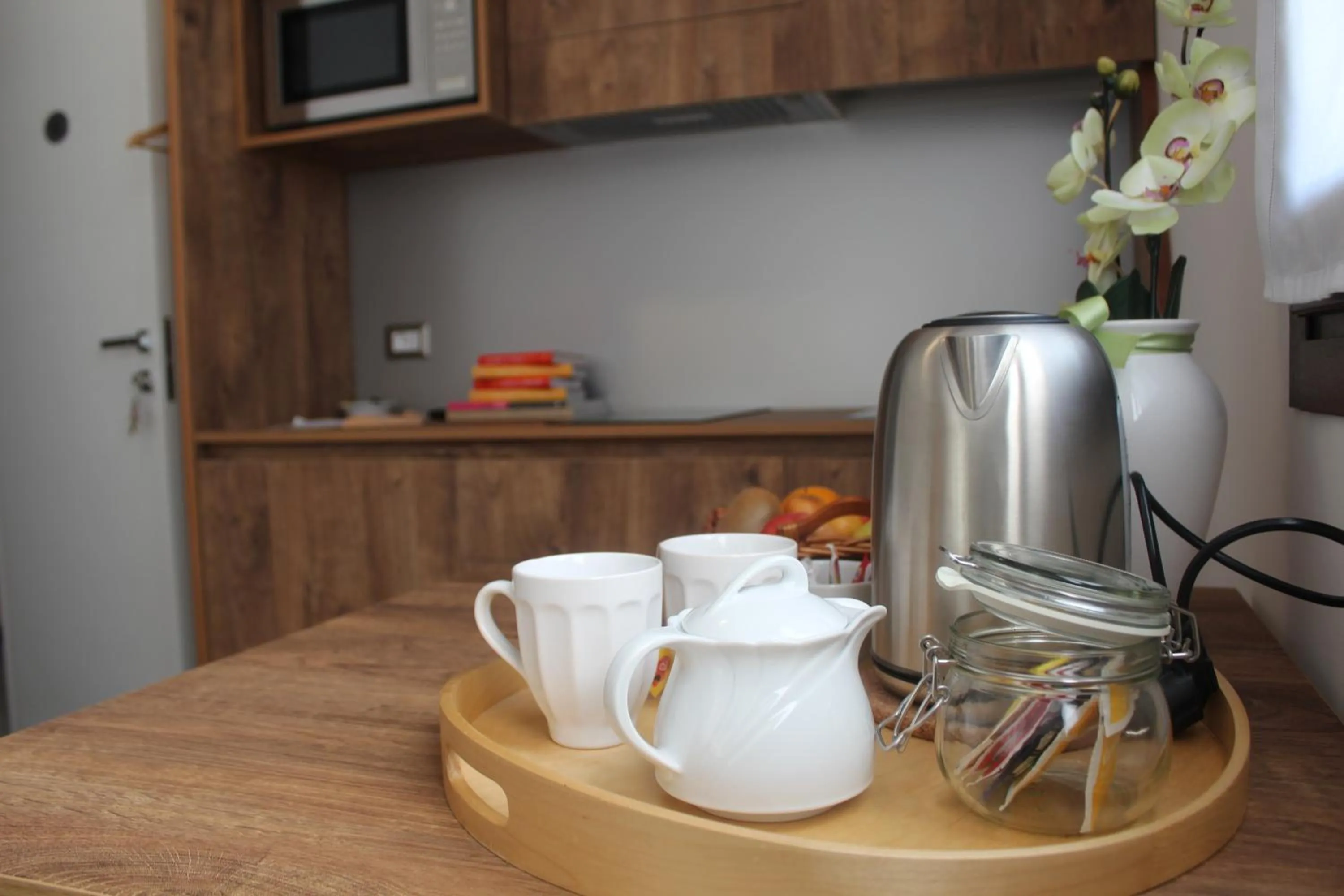 Kitchen or kitchenette in Agriturismo La Lupa
