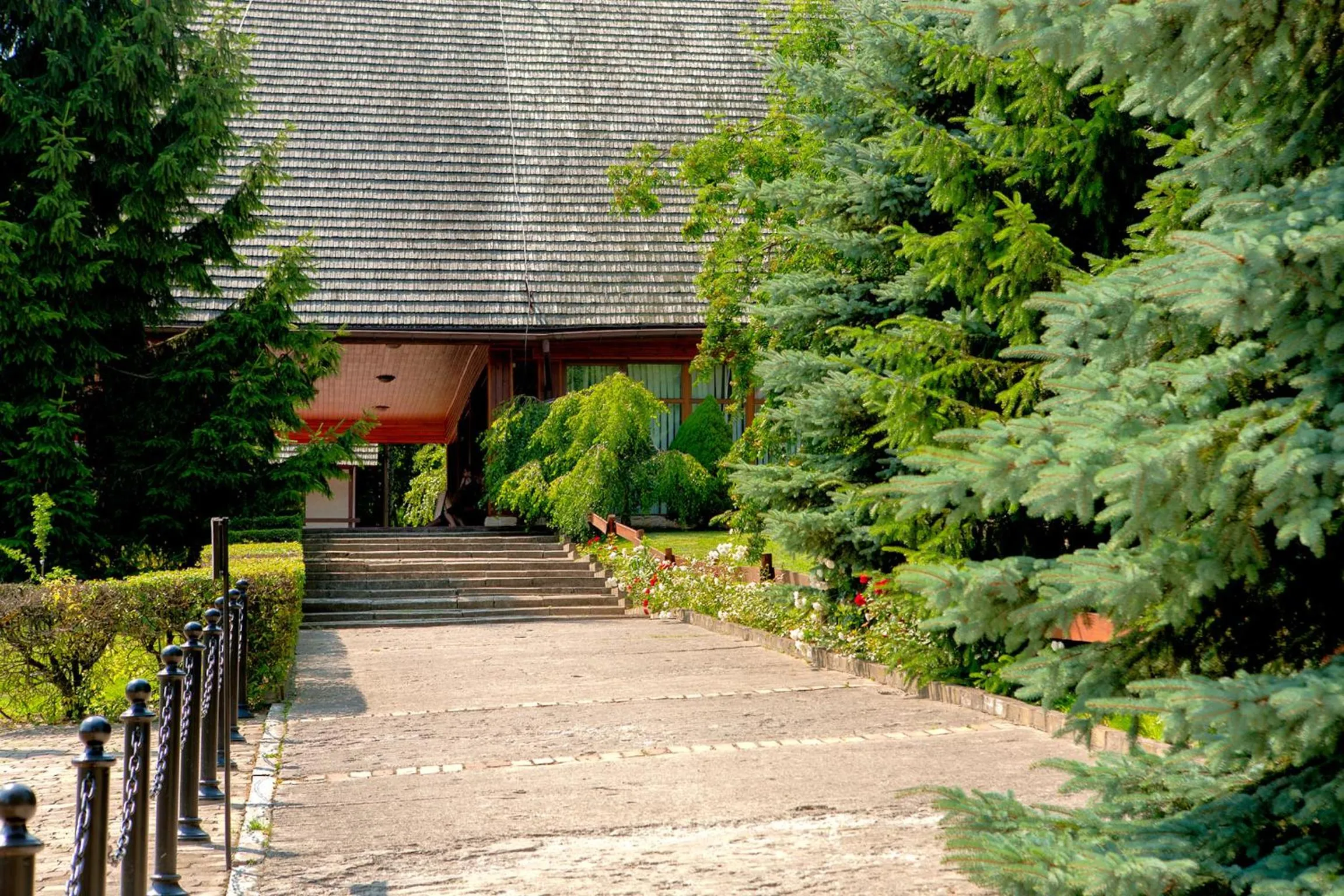 Property building in Hotel Zajazd Piastowski