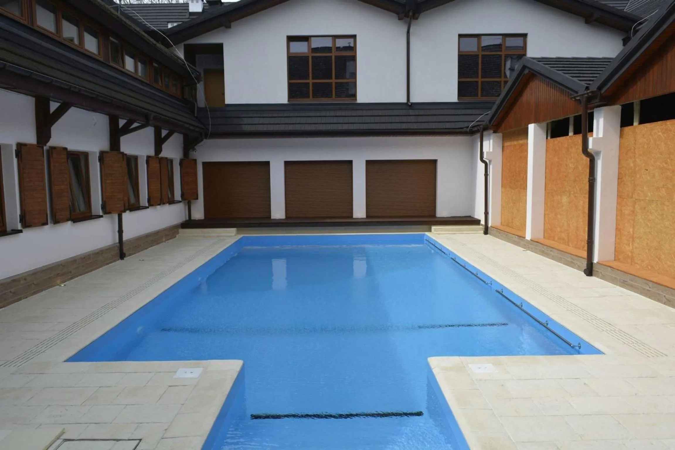 Swimming pool in Hotel Zajazd Piastowski