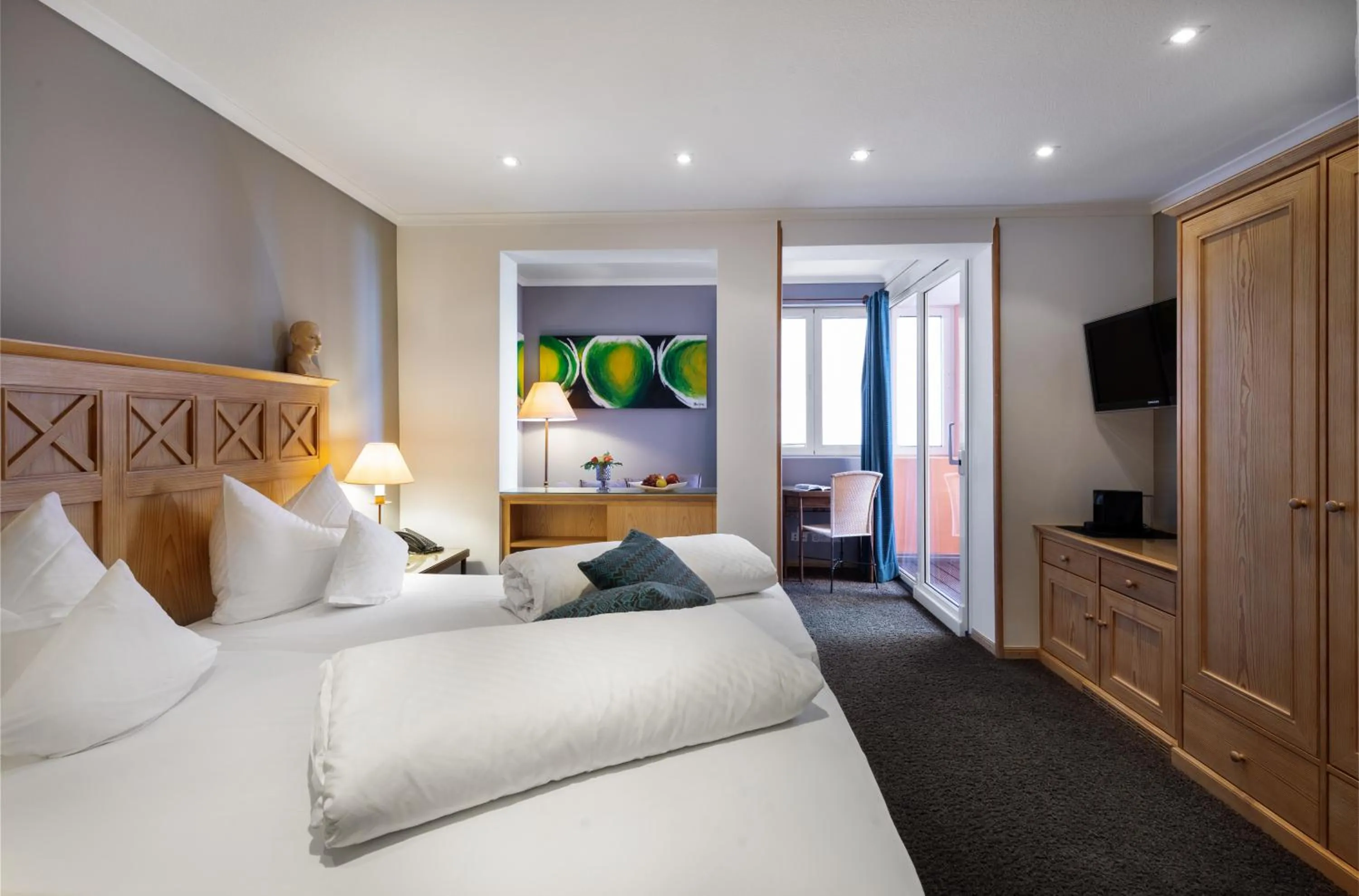 Photo of the whole room, Bed in Romantik Hotel Residenz am See