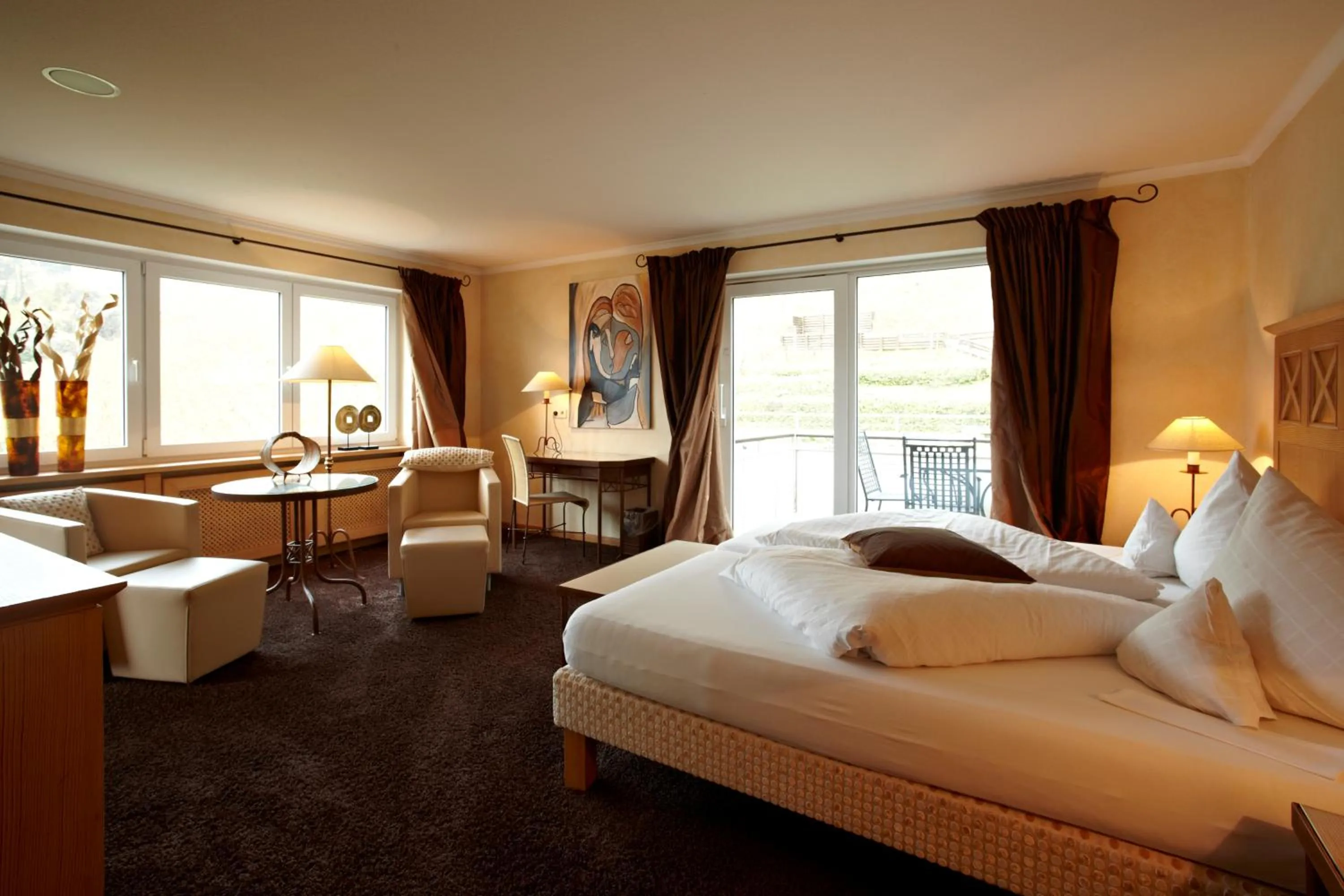 Photo of the whole room, Bed in Romantik Hotel Residenz am See