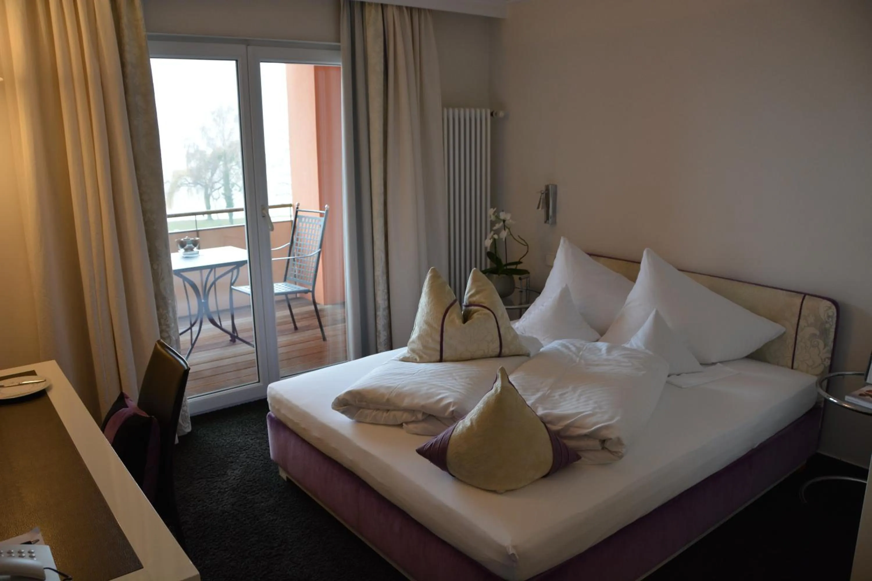 Bed in Romantik Hotel Residenz am See