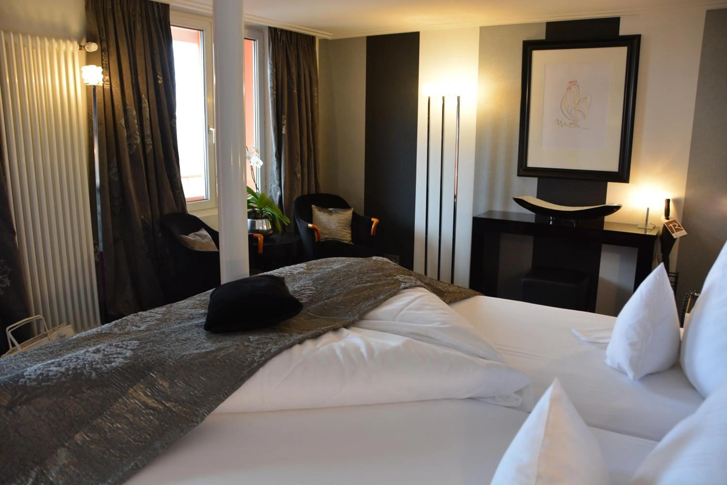 Photo of the whole room, Bed in Romantik Hotel Residenz am See