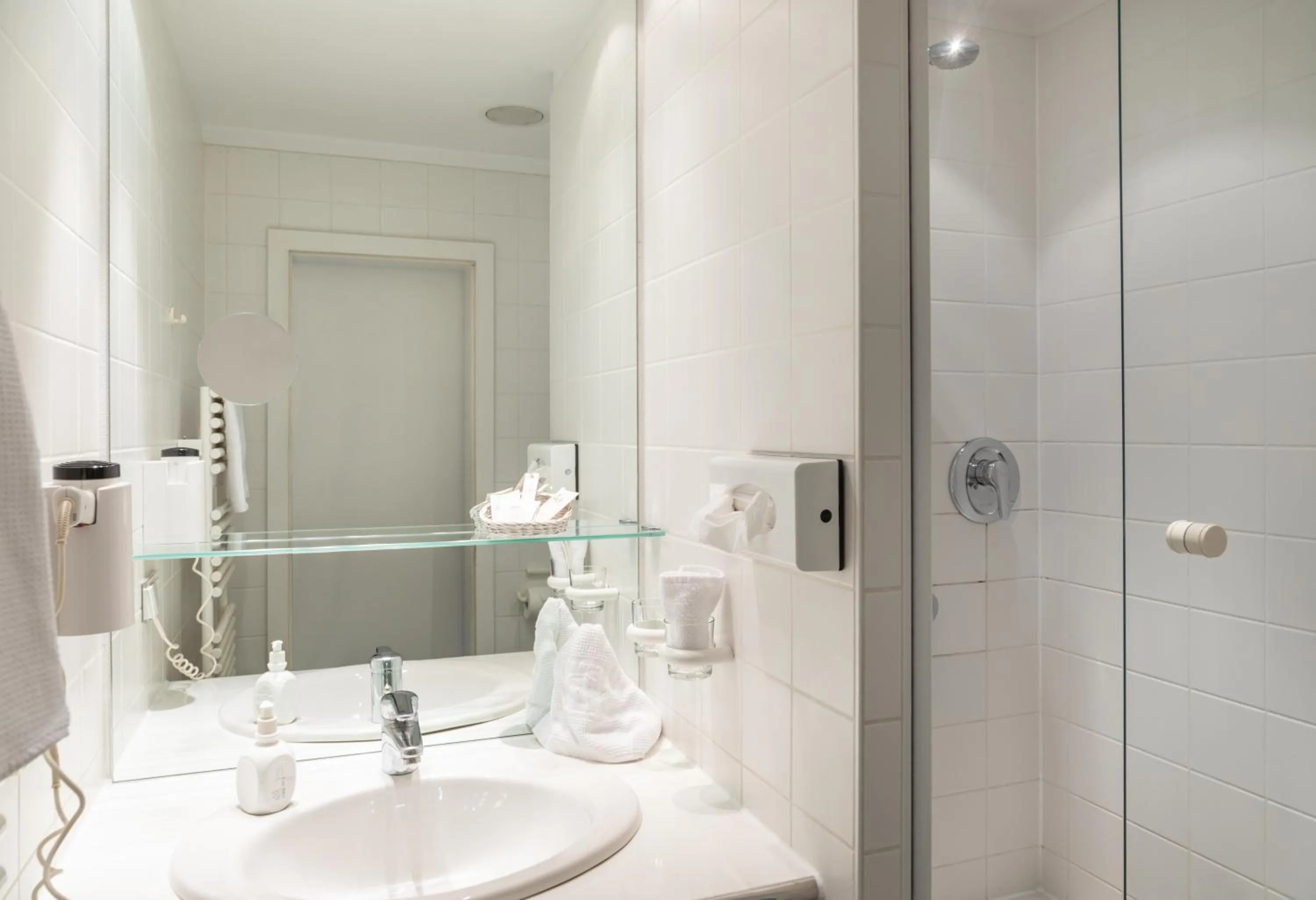 Shower in Romantik Hotel Residenz am See