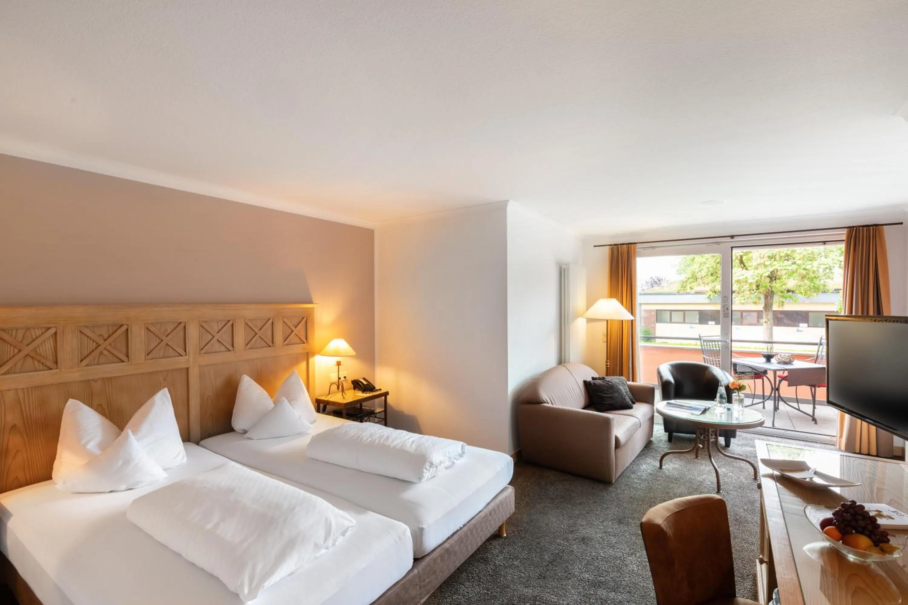 Bed in Romantik Hotel Residenz am See