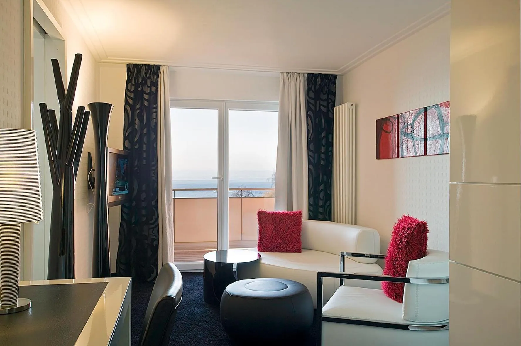 Living room in Romantik Hotel Residenz am See