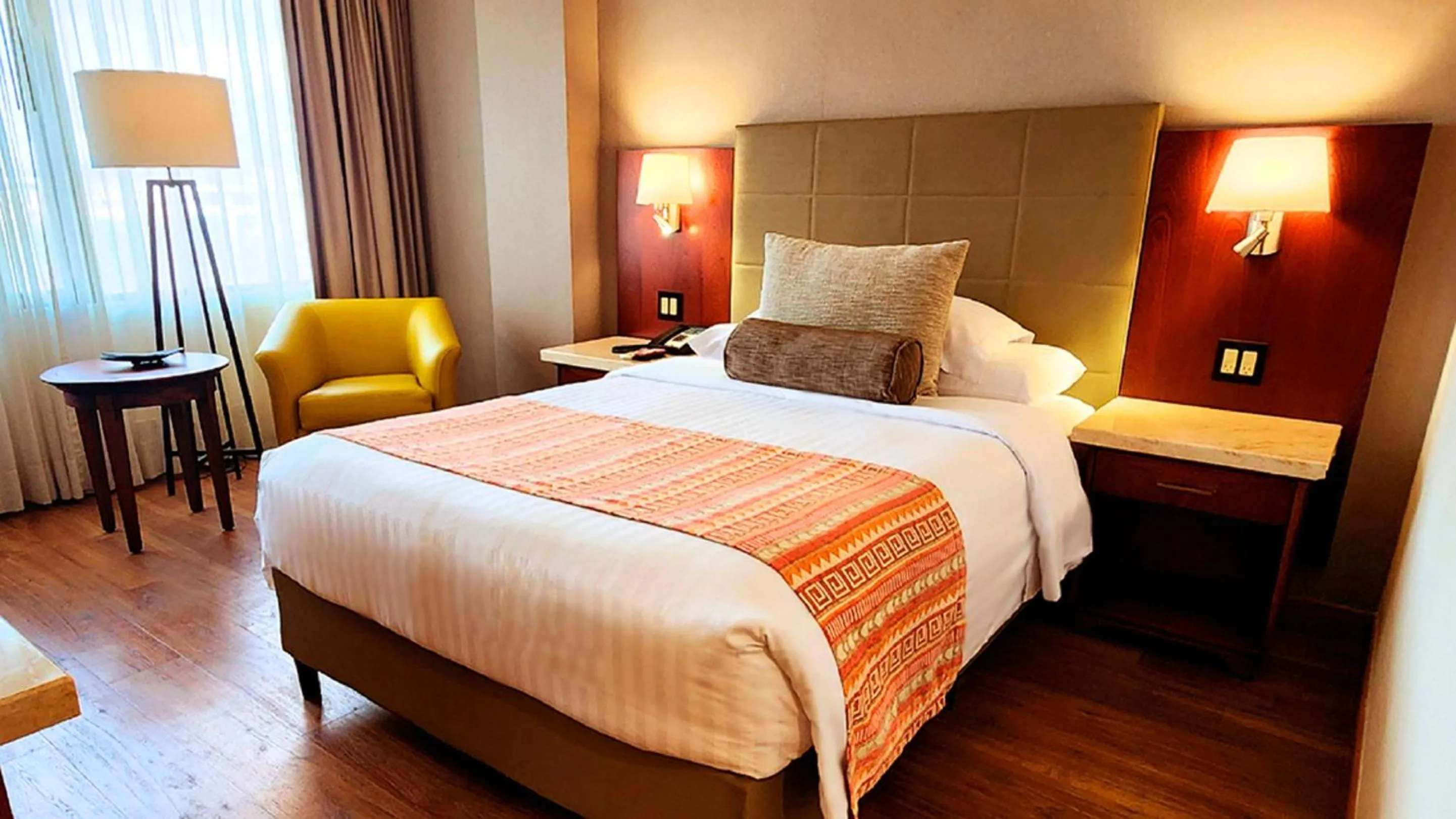 Bed in Bogota Plaza Hotel