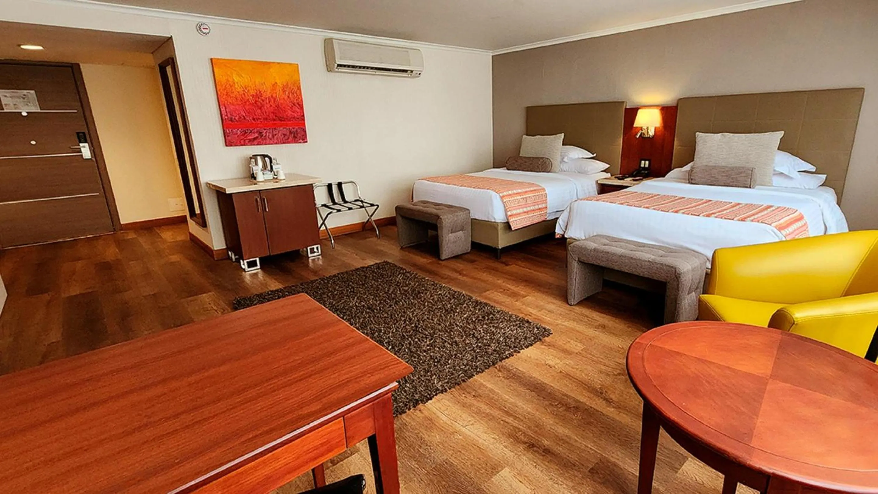 Bed in Bogota Plaza Hotel
