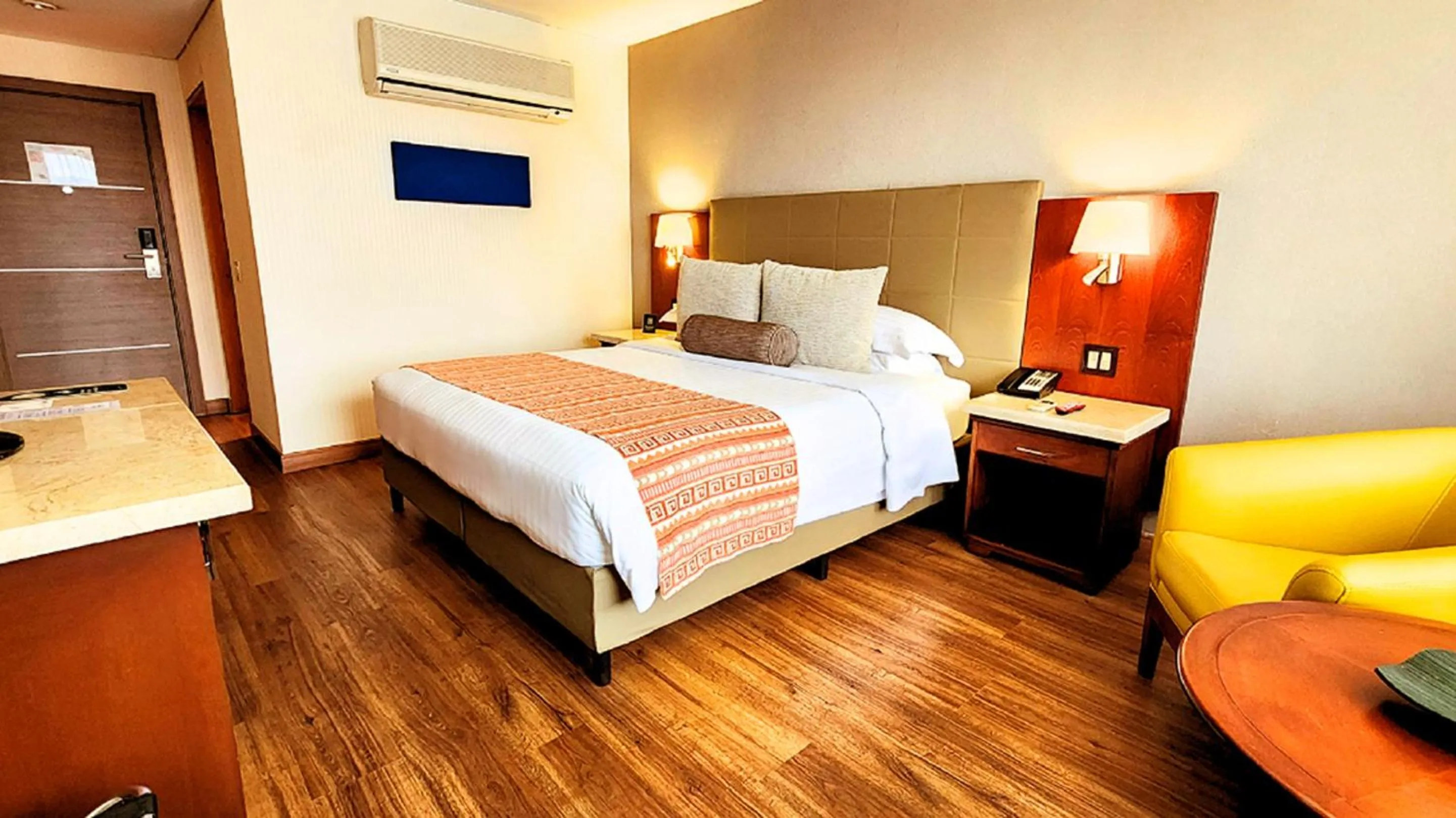 Bed in Bogota Plaza Hotel