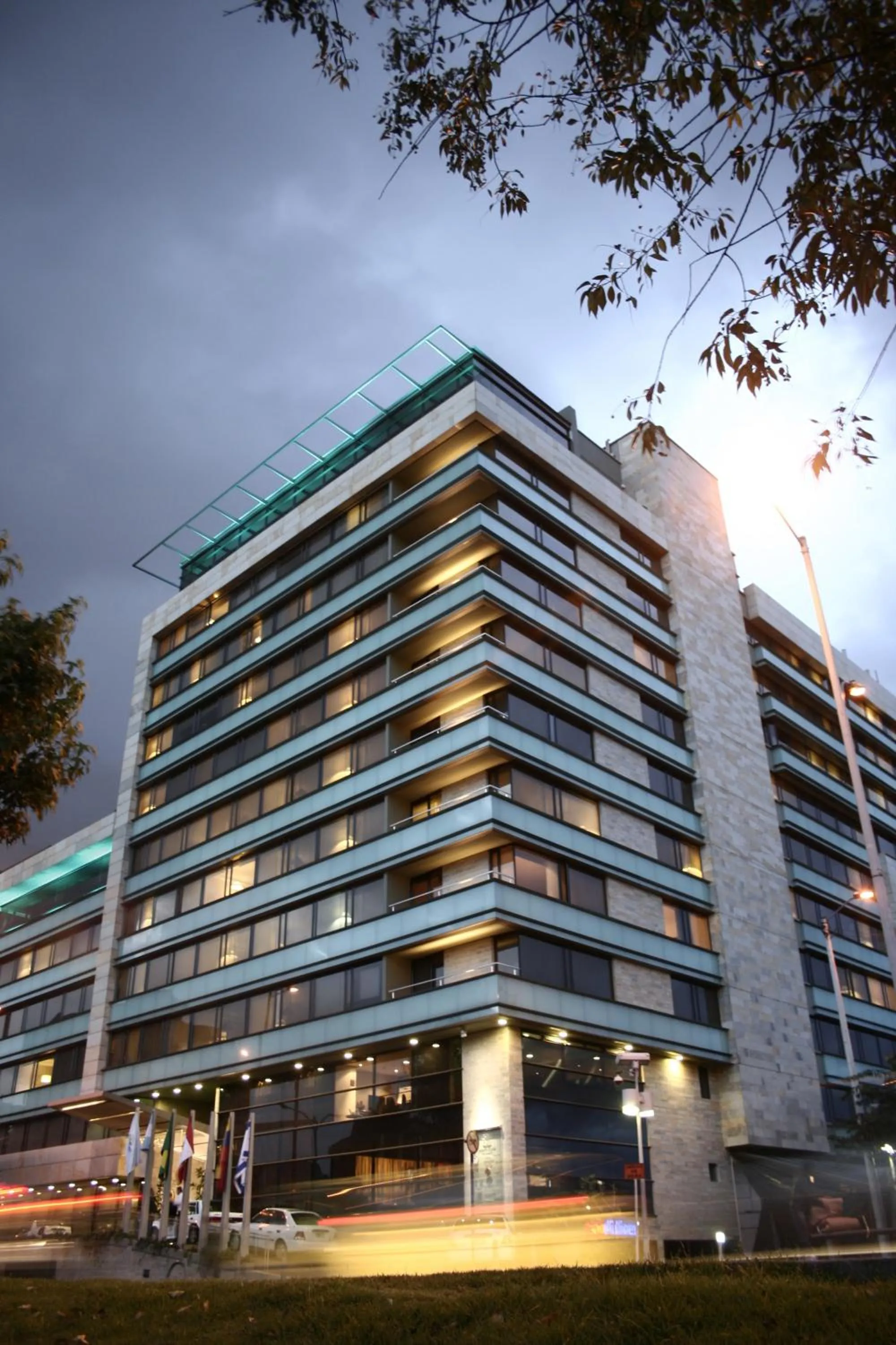 Property building in Bogota Plaza Hotel