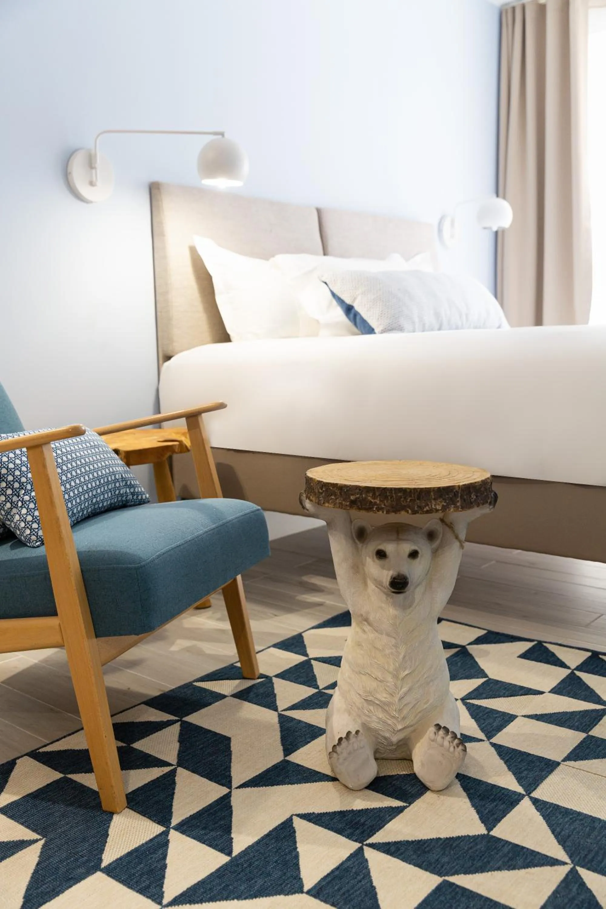 Decorative detail, Bed in Hôtel Maison Montgrand - Vieux Port