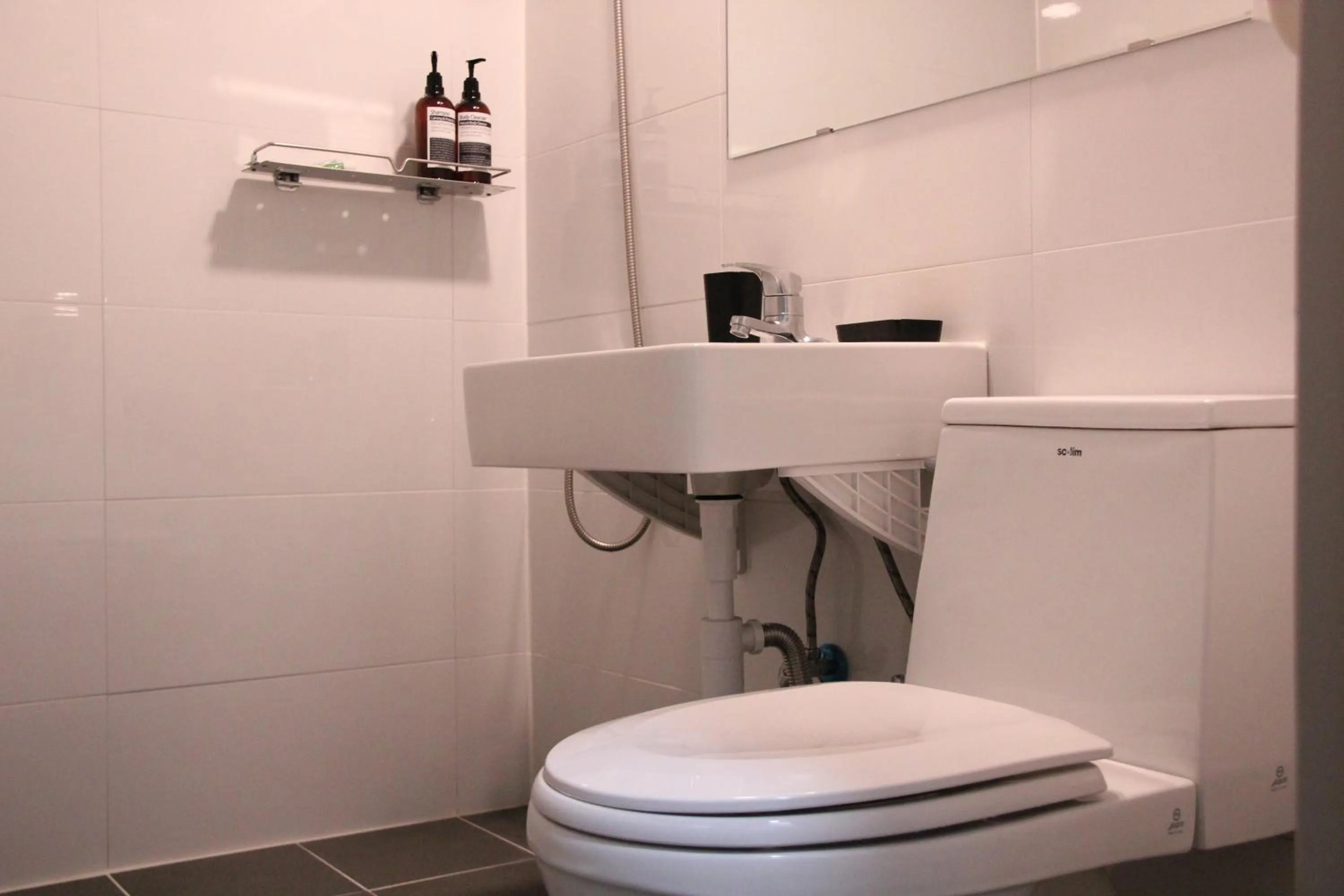 Bathroom in Wood House Hotel