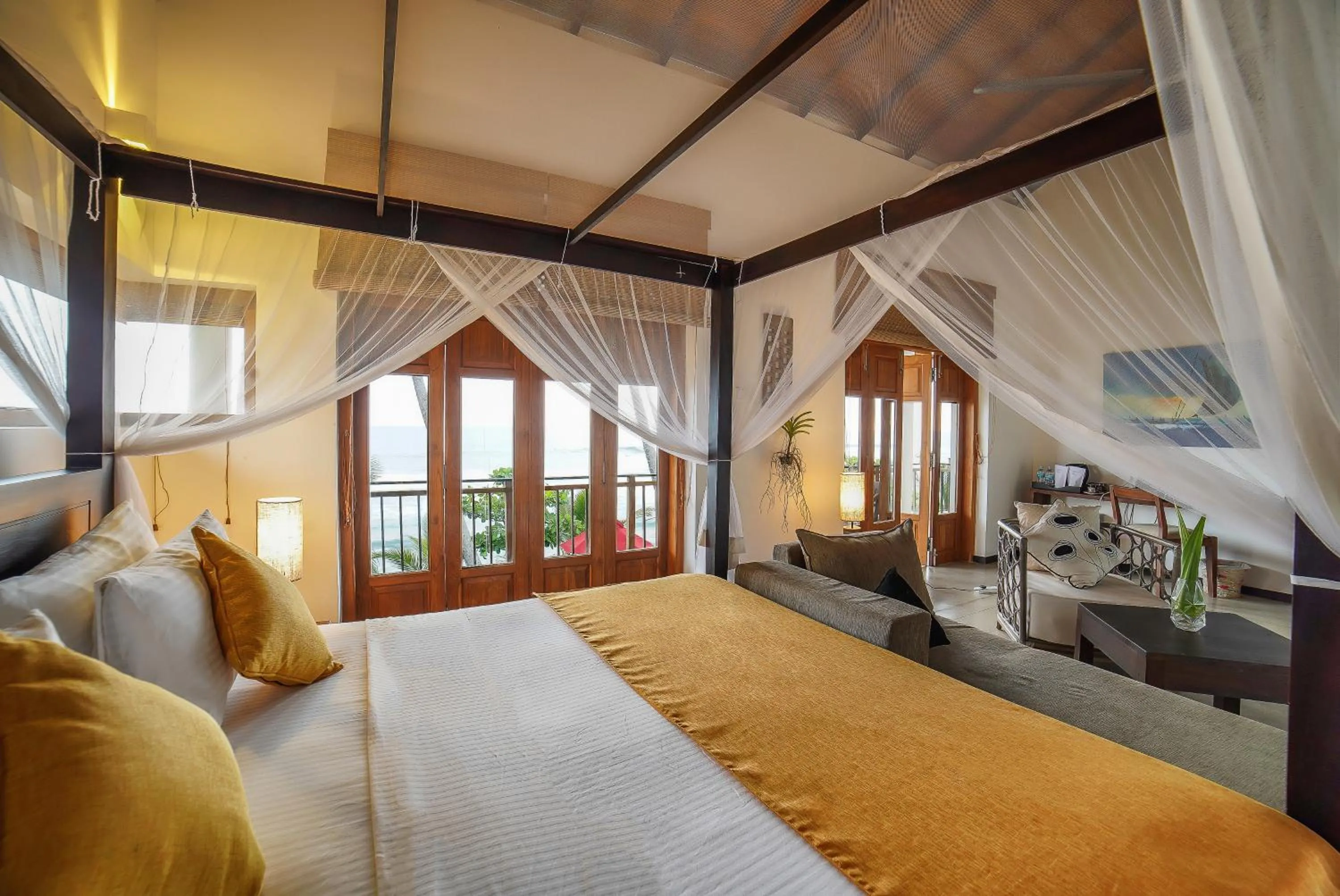 Bed in Villa Océane