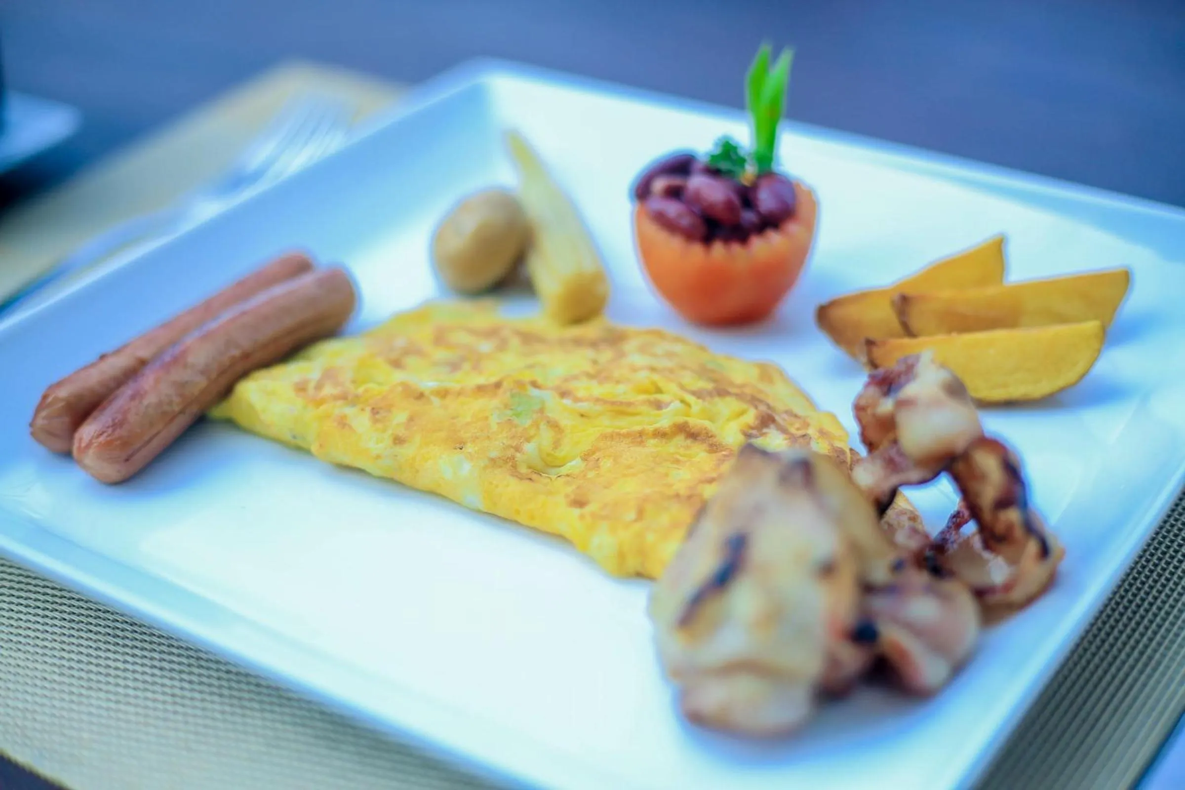 Food close-up in Villa Océane