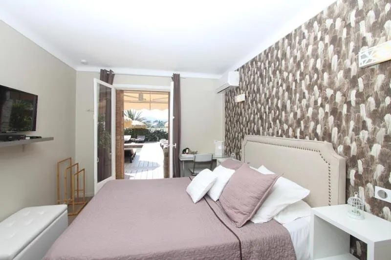 Bed in Villa Tricoli B&B avec Piscine