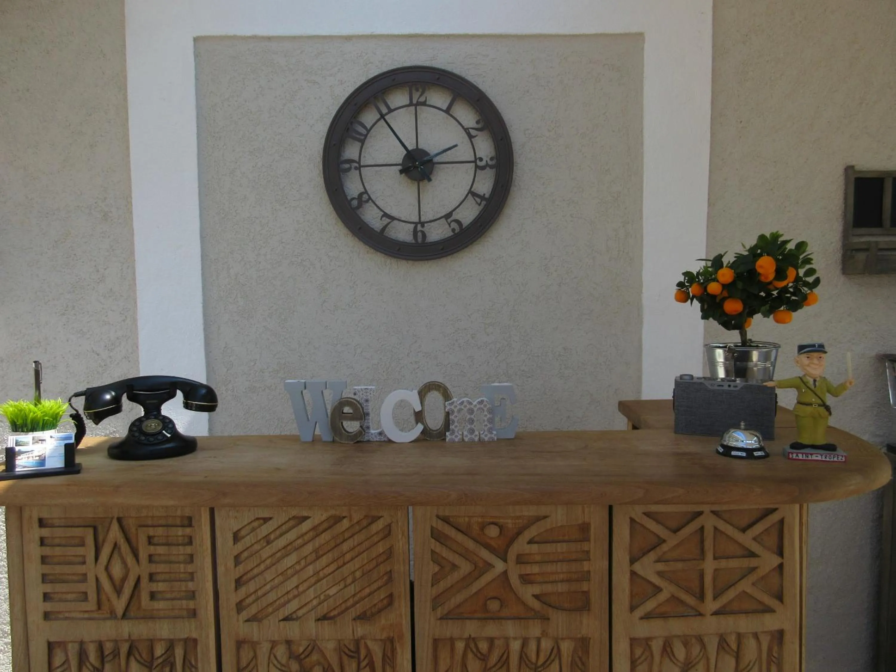 Lobby or reception in Villa Tricoli B&B avec Piscine