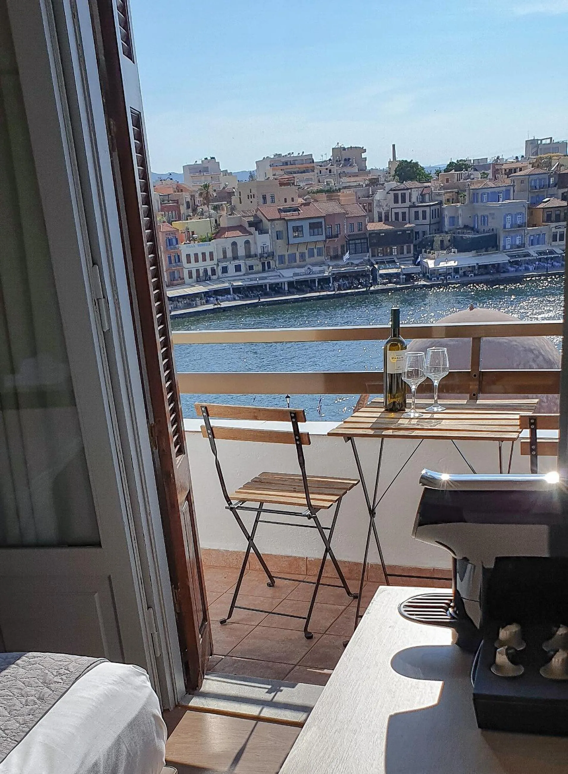 Balcony/Terrace in Amphitrite Hotel