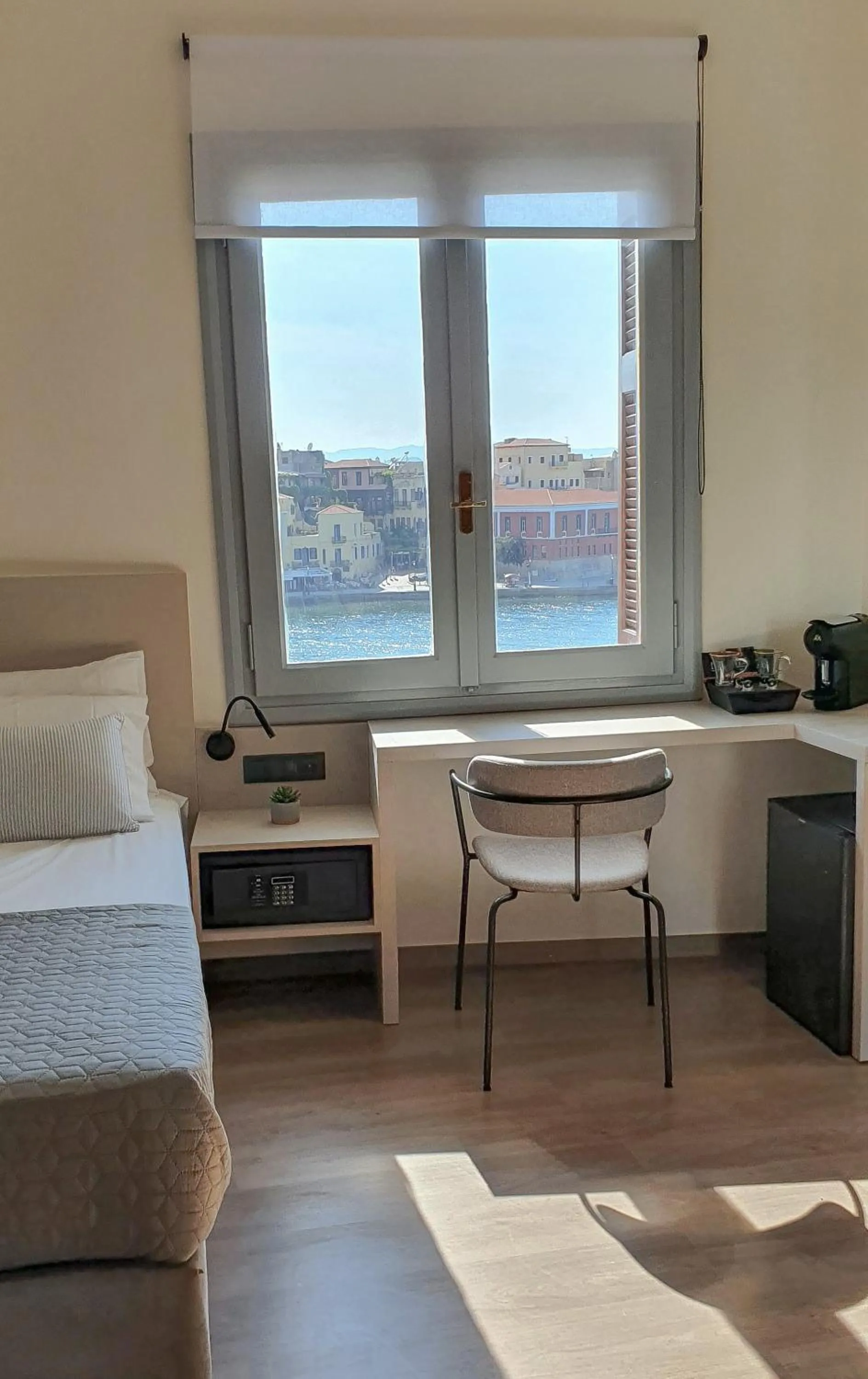 Seating area in Amphitrite Hotel