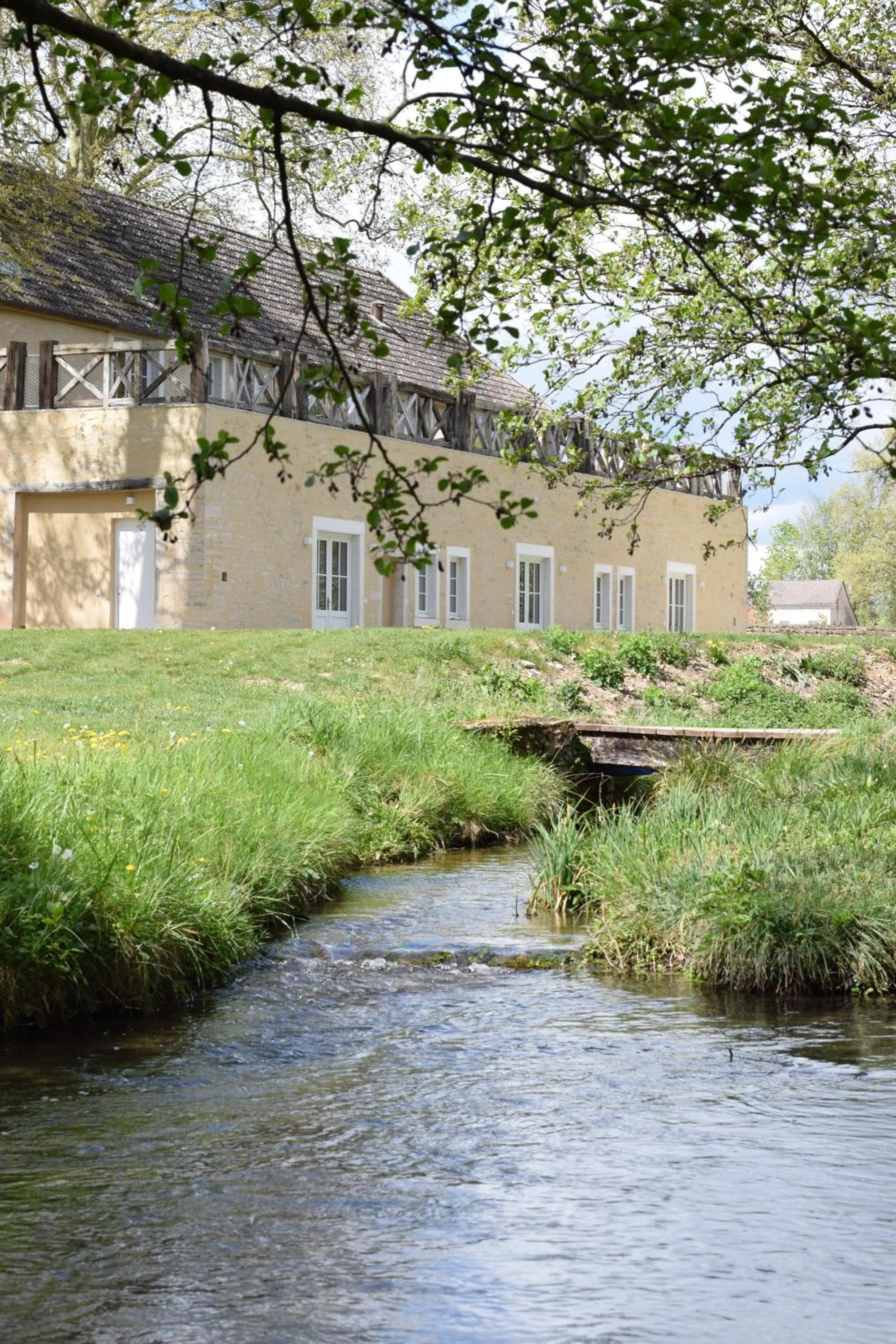 Spring in Château de Saulon