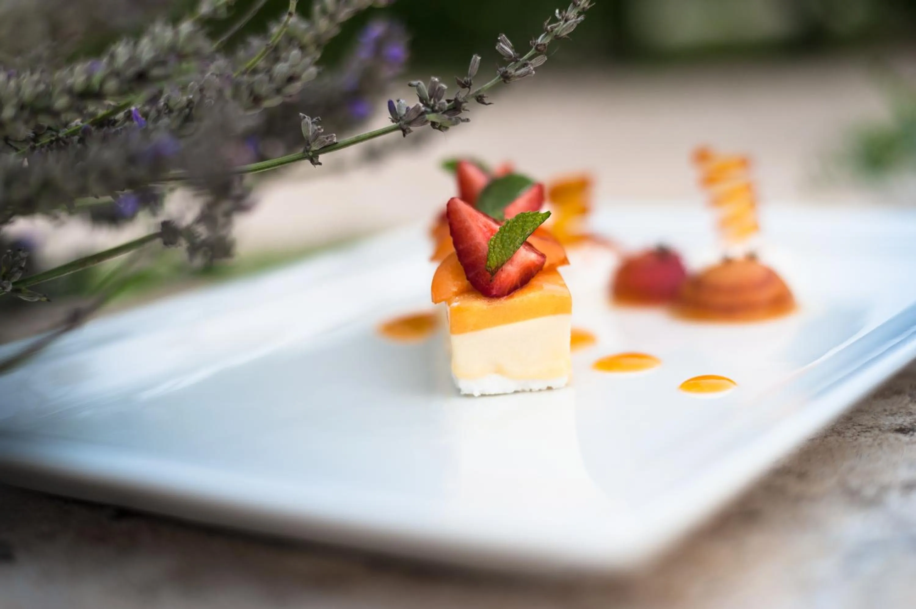 Restaurant/places to eat in Château de Saulon