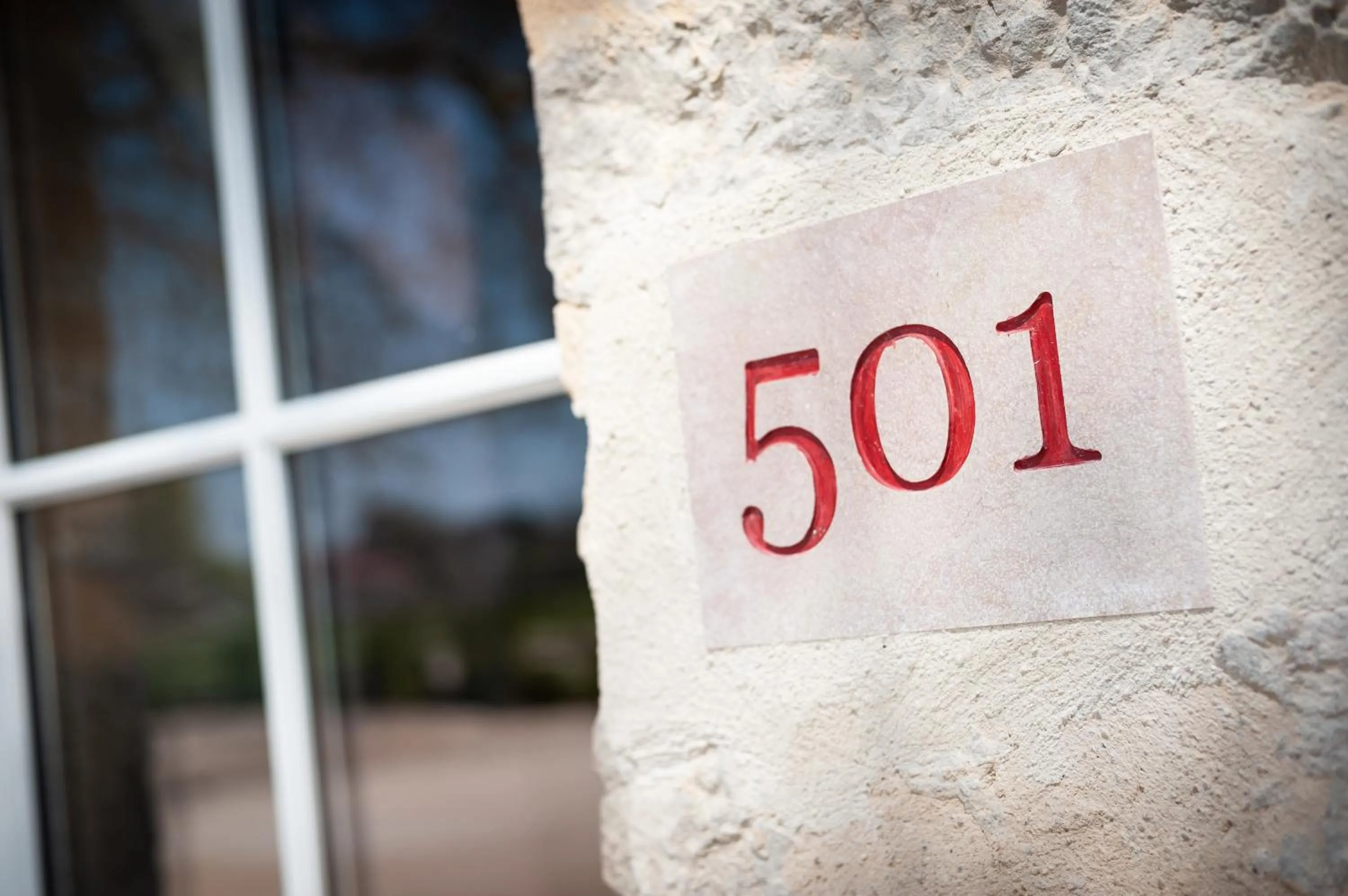 Bedroom in Château de Saulon