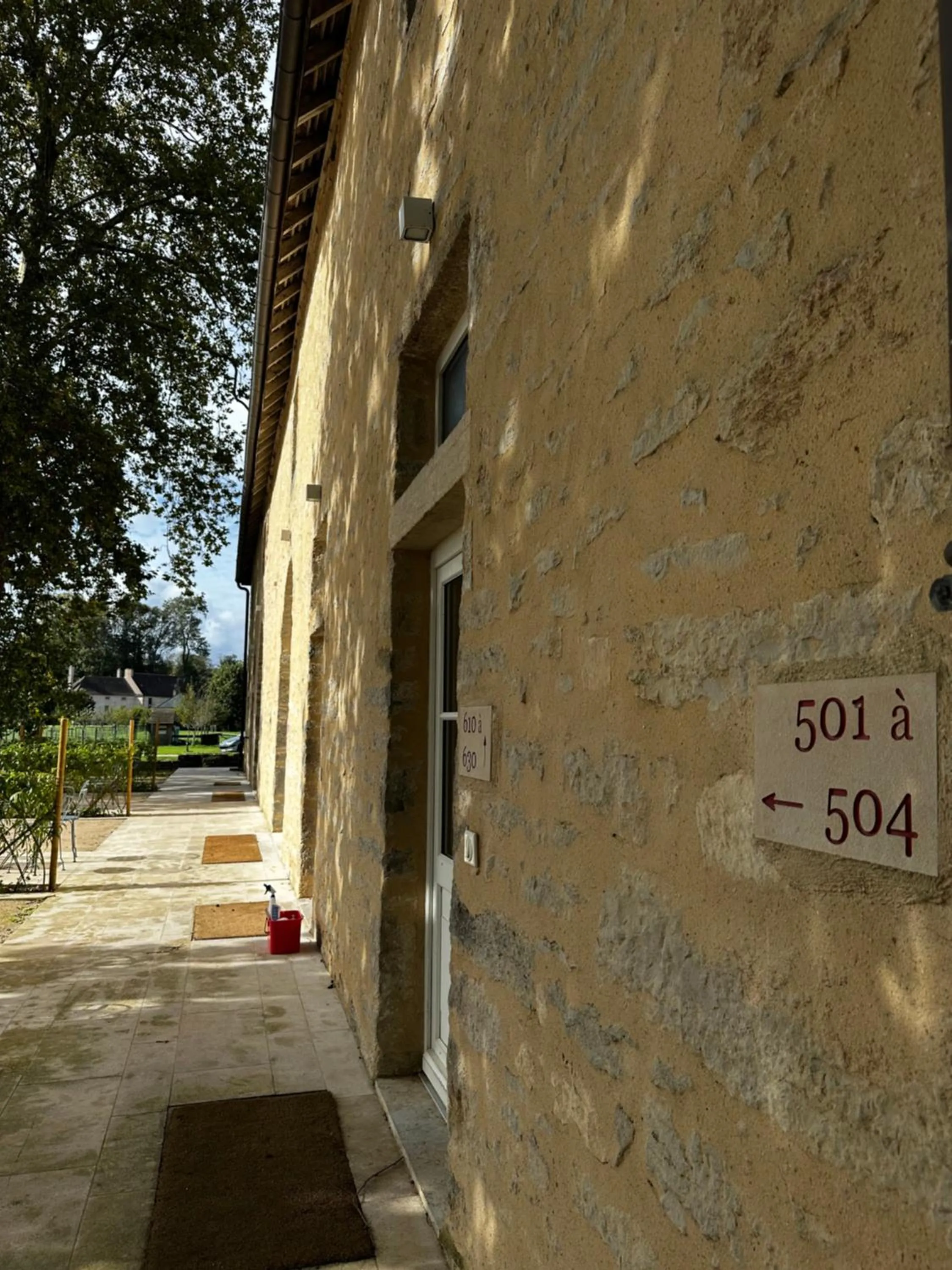 Bedroom in Château de Saulon