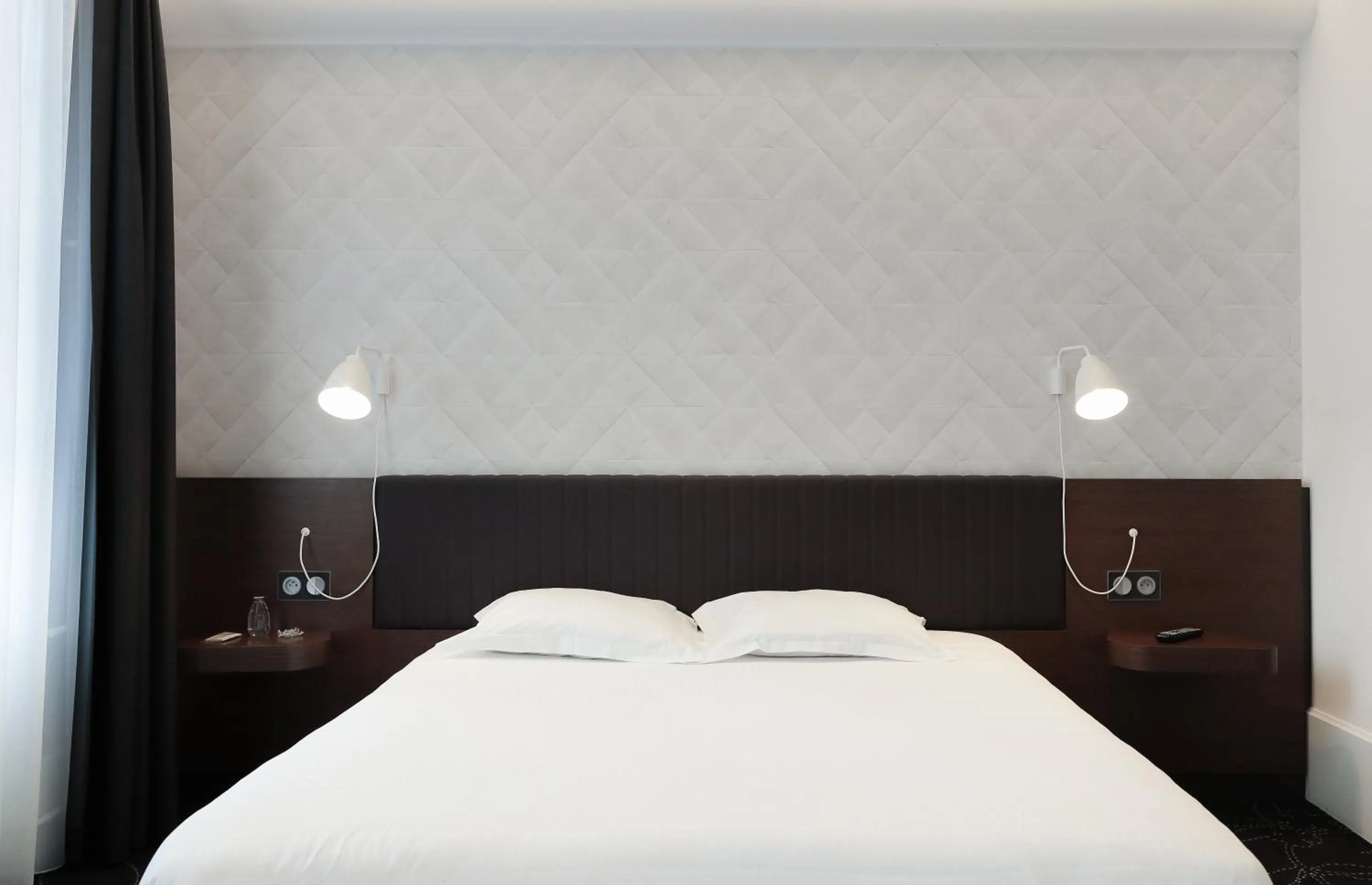 Bed in Château de Saulon