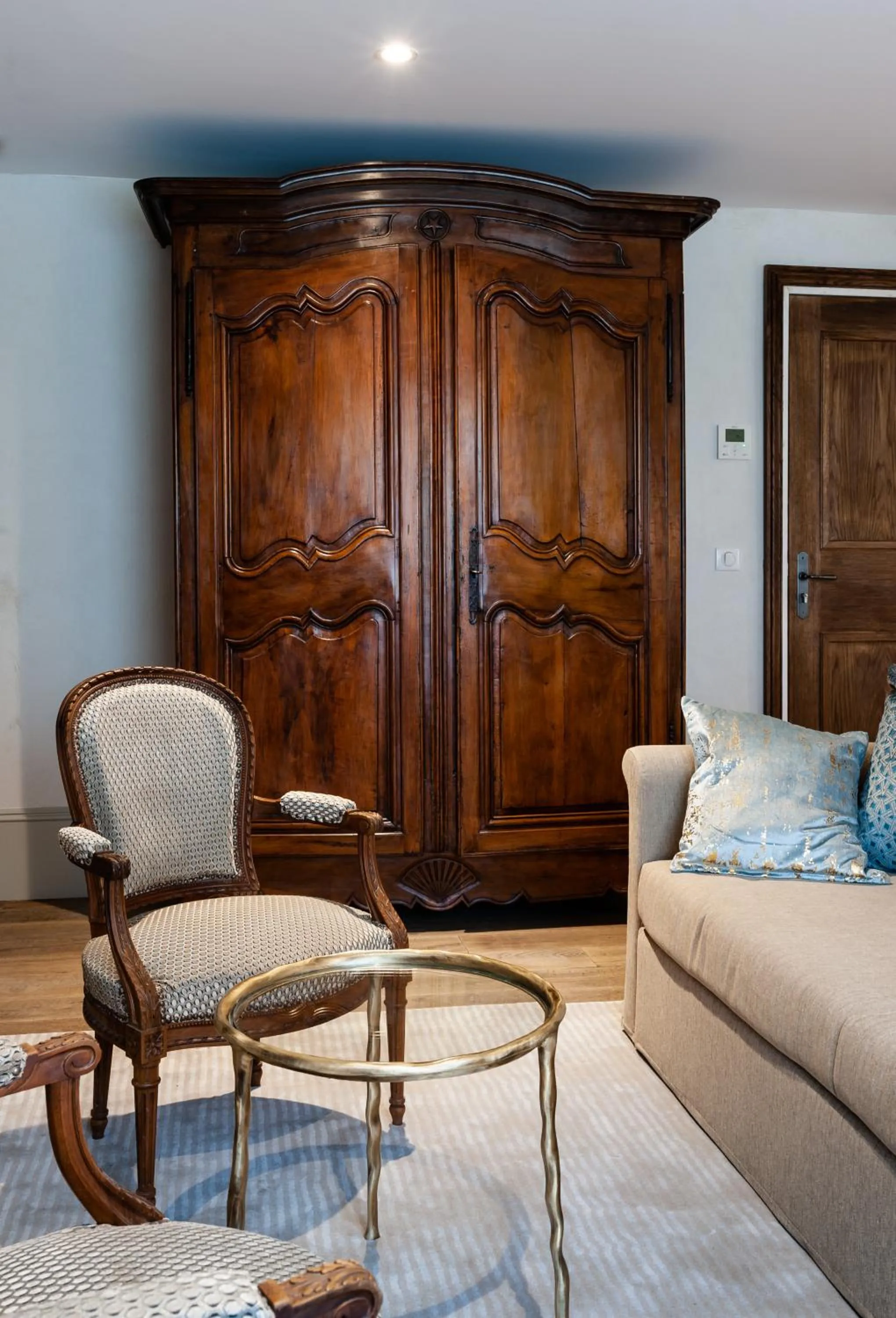 Living room in Château de Saulon