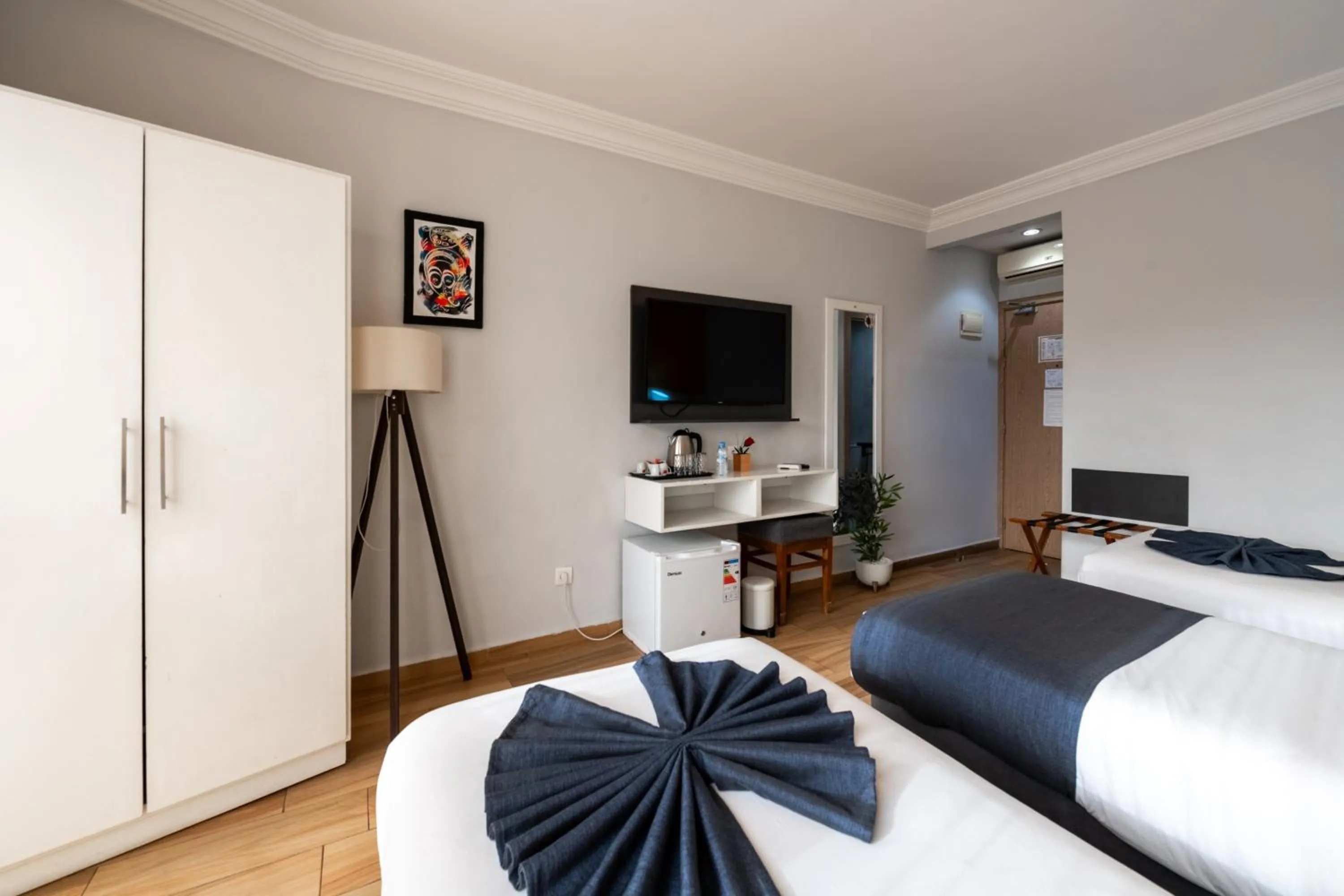 Bed in Hotel Le Musée