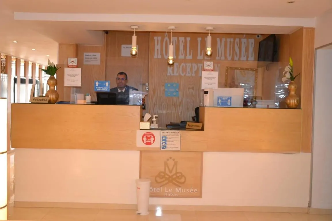 Lobby or reception in Hotel Le Musée