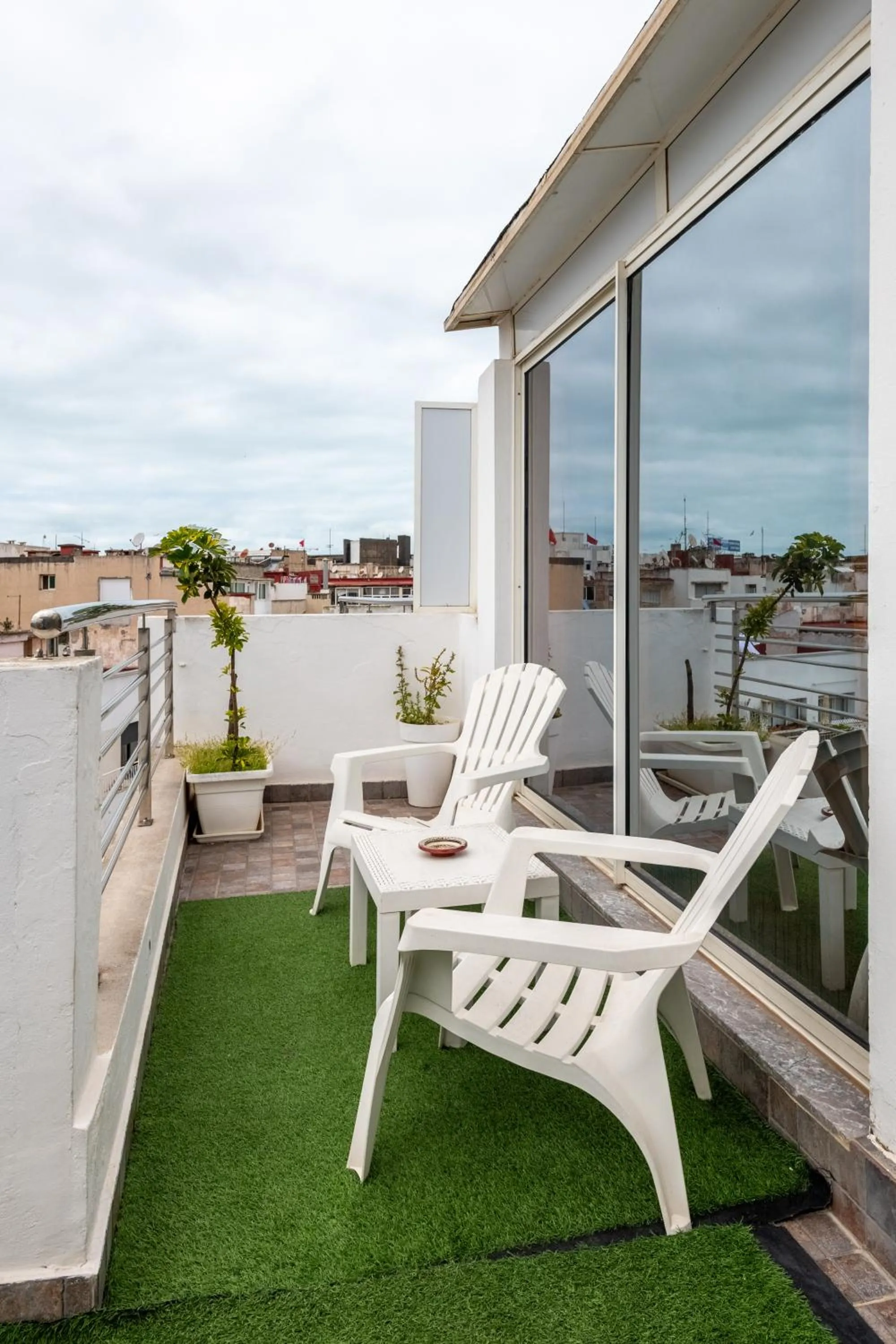 Patio in Hotel Le Musée
