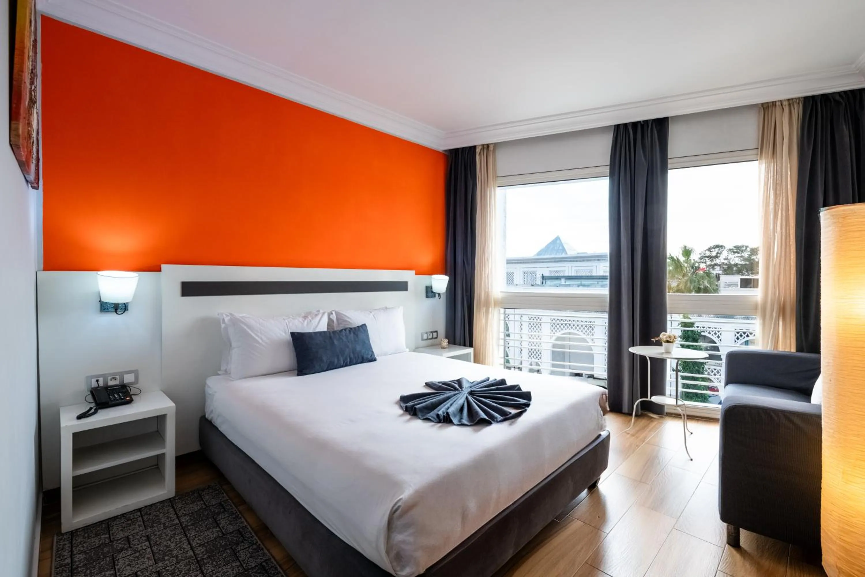 Bed in Hotel Le Musée