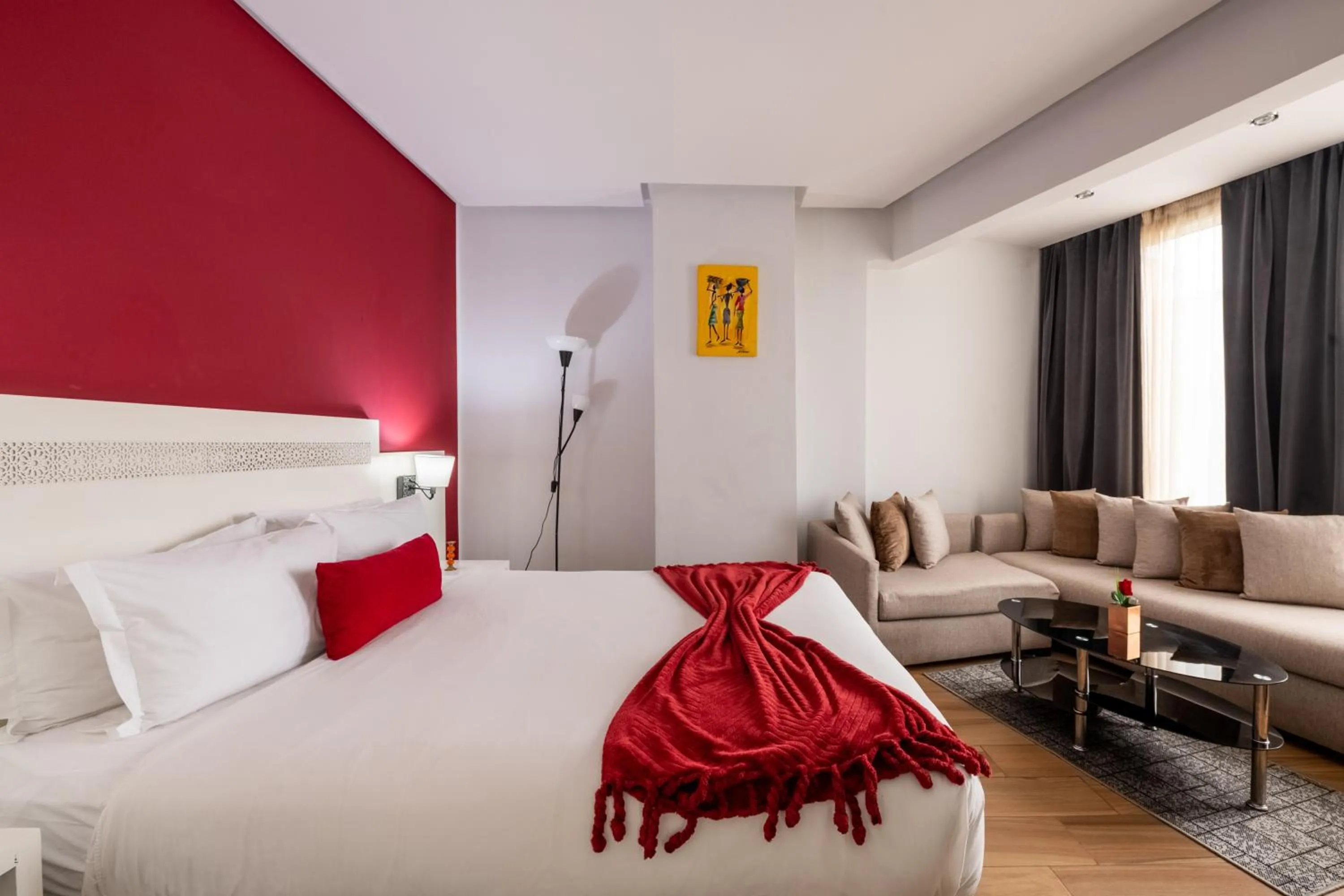 Bed in Hotel Le Musée