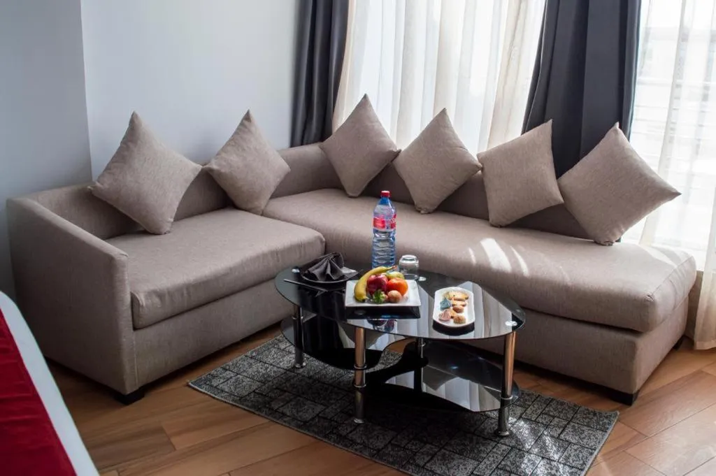 Living room in Hotel Le Musée