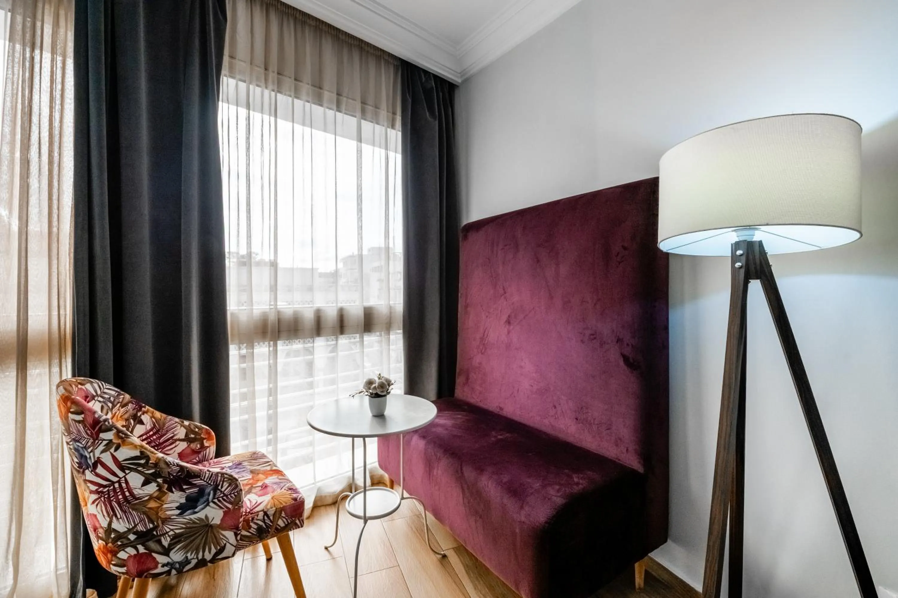 Living room in Hotel Le Musée