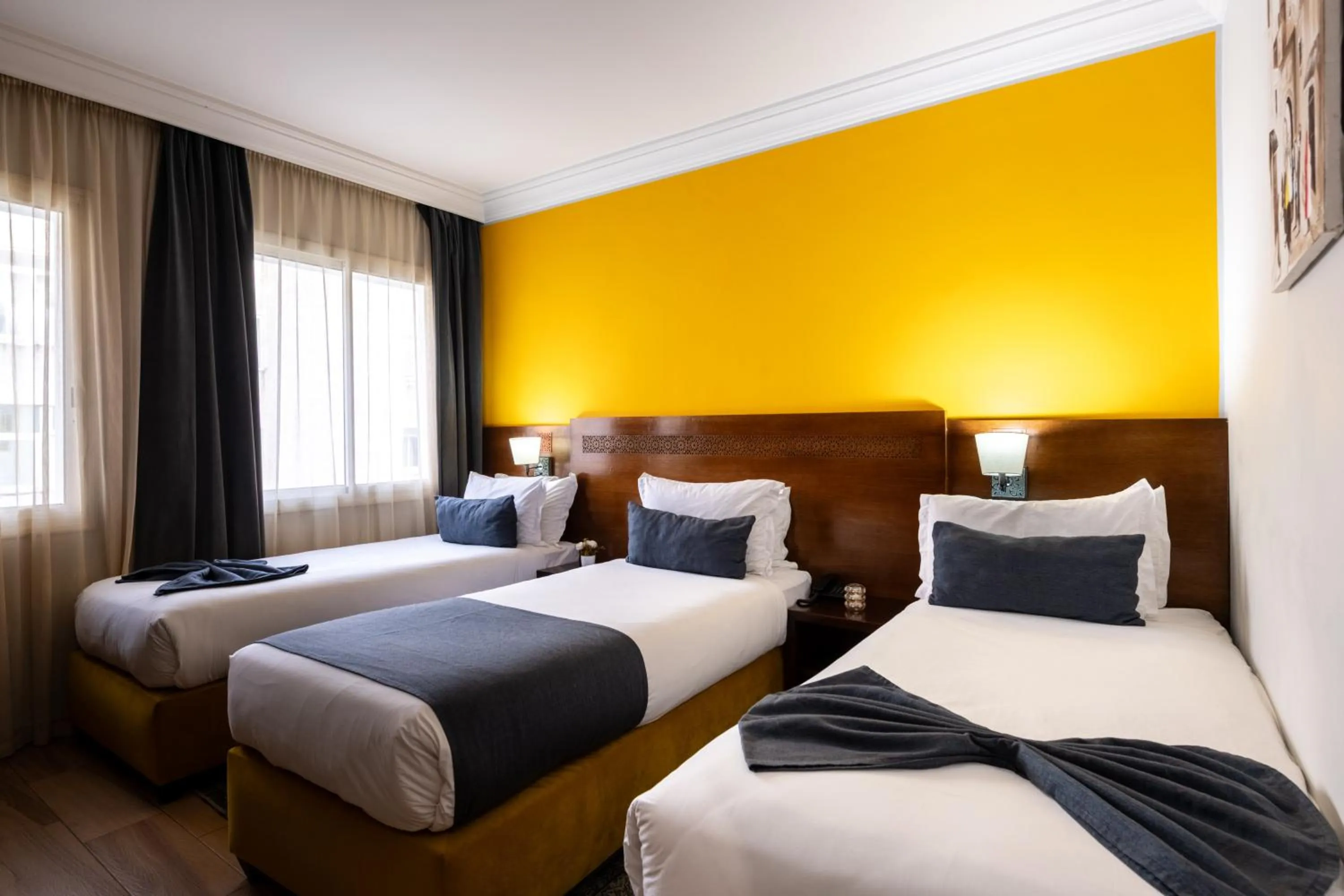 Bed in Hotel Le Musée