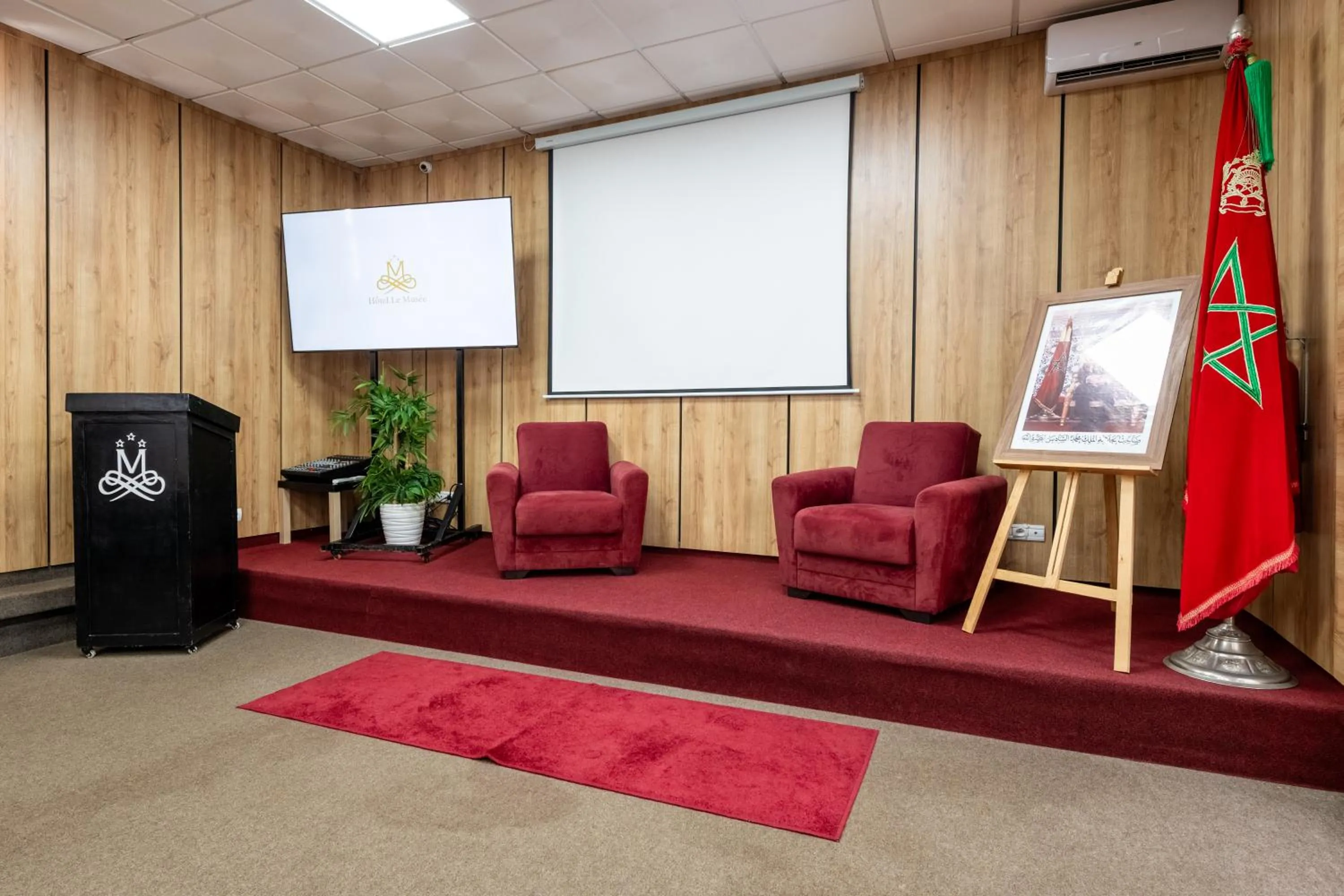 Living room in Hotel Le Musée