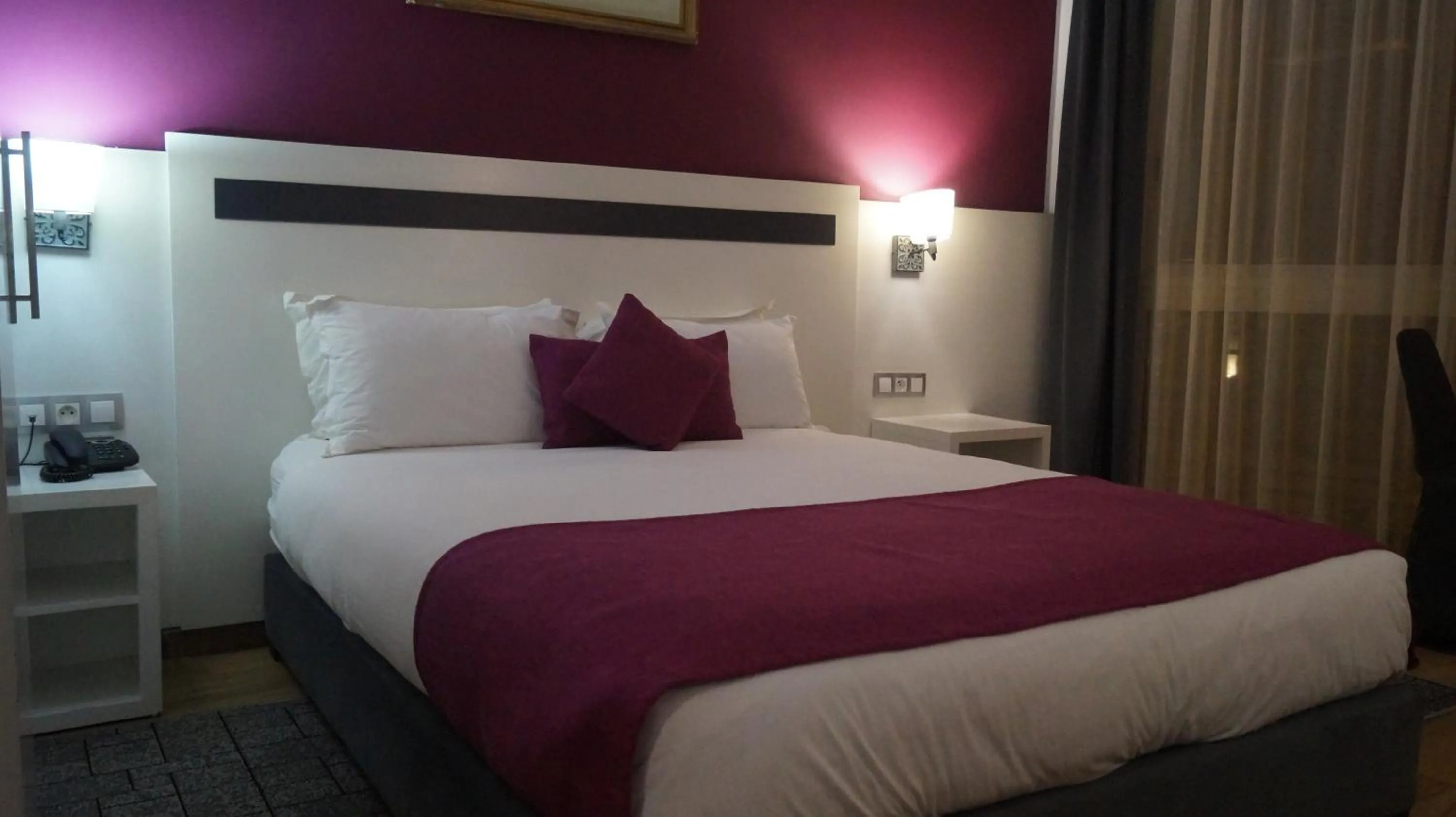 Bed in Hotel Le Musée