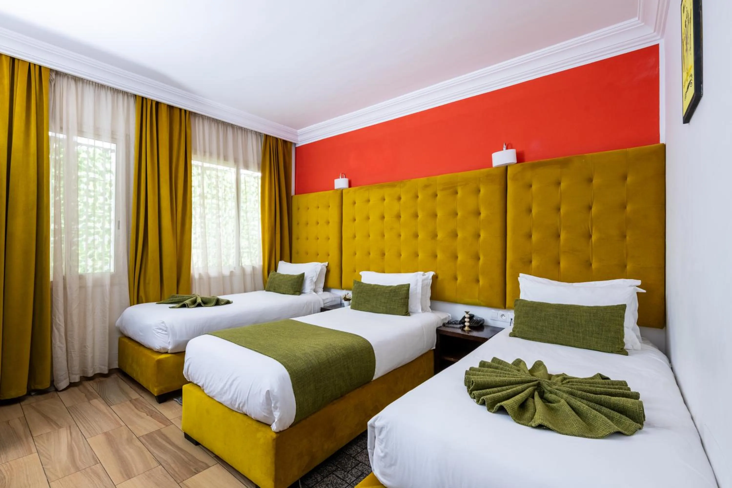 Bed in Hotel Le Musée