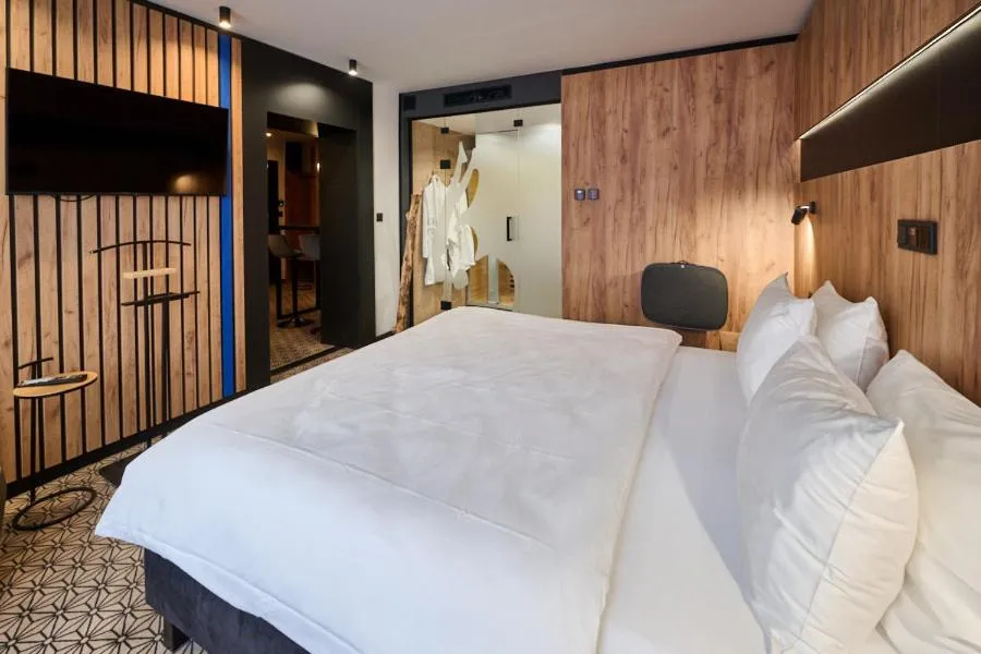 Sauna, Bed in Best Western Hotel Vista