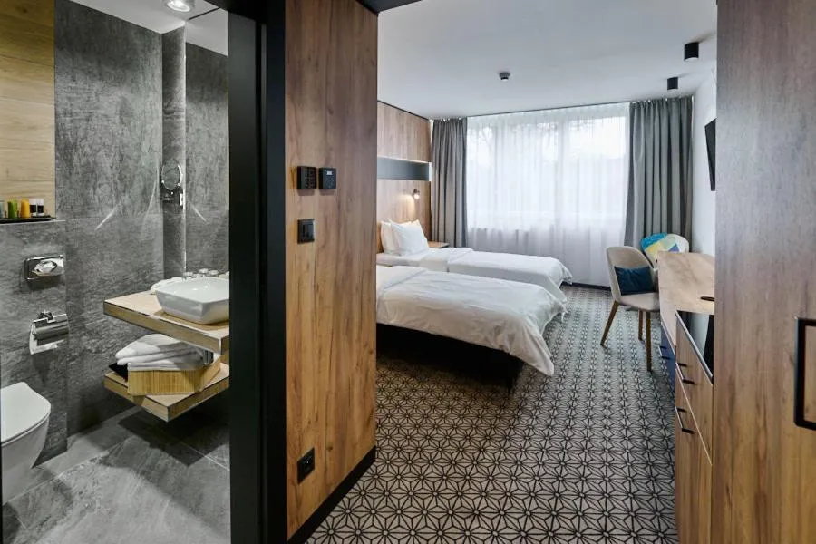 Bathroom, Bed in Best Western Hotel Vista