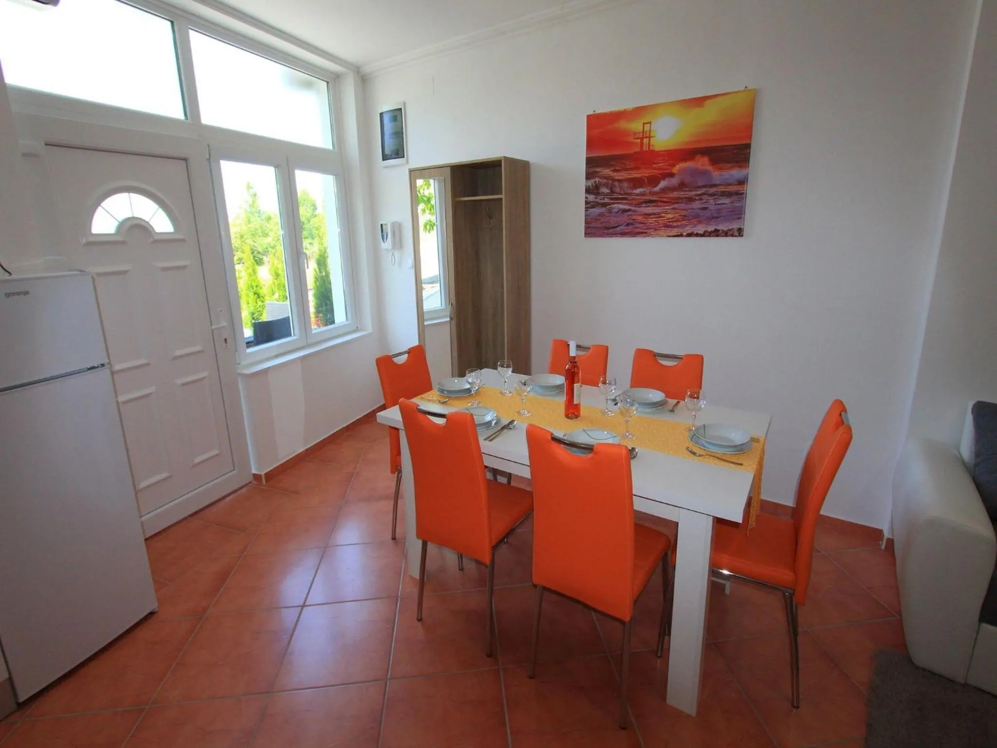 Dining area in Apartments Nero
