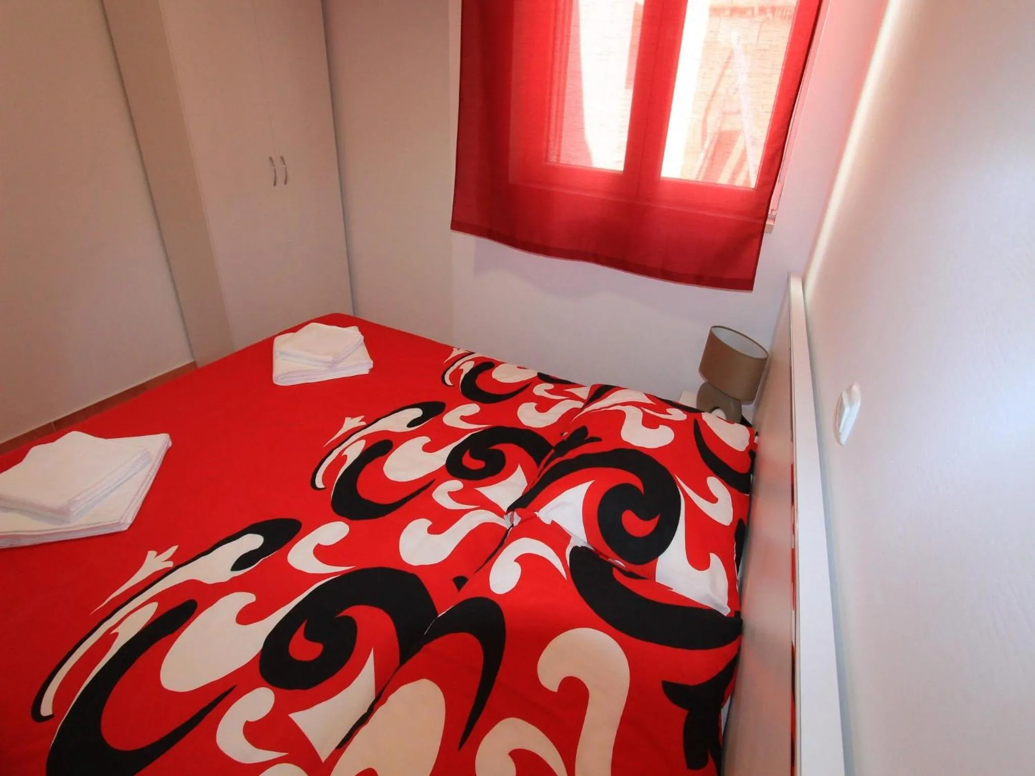 Bedroom, Bed in Apartments Nero