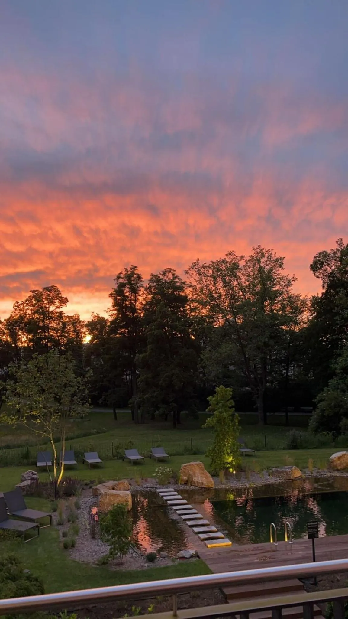 Swimming pool in Hotel Melchior Park