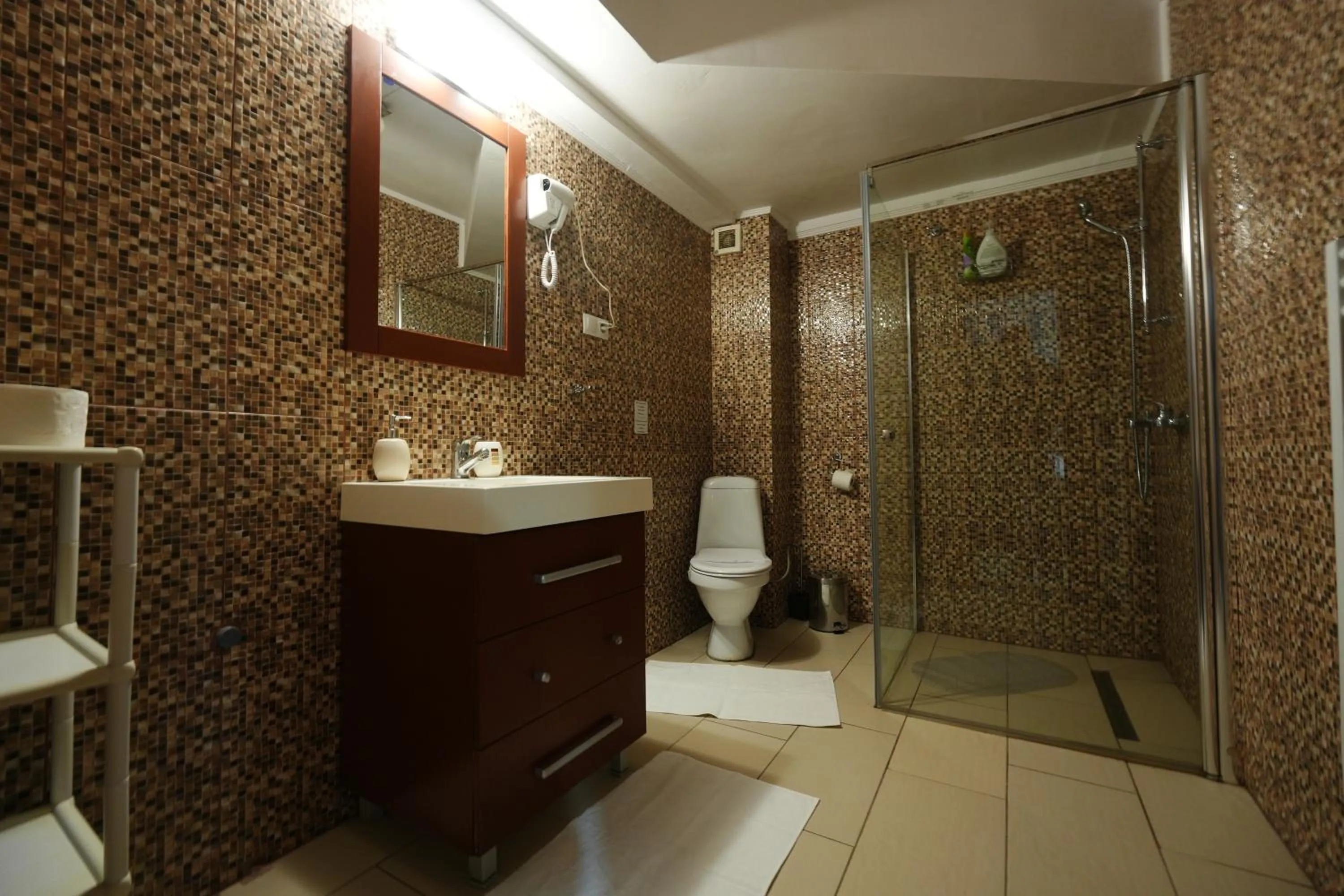 Shower in Gasthof Sara