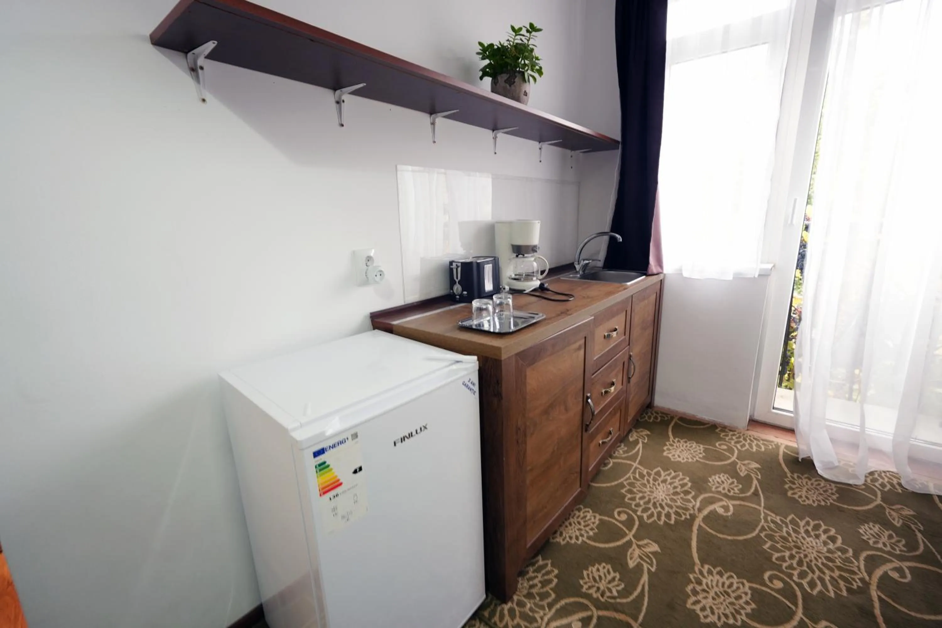 Kitchen or kitchenette in Gasthof Sara